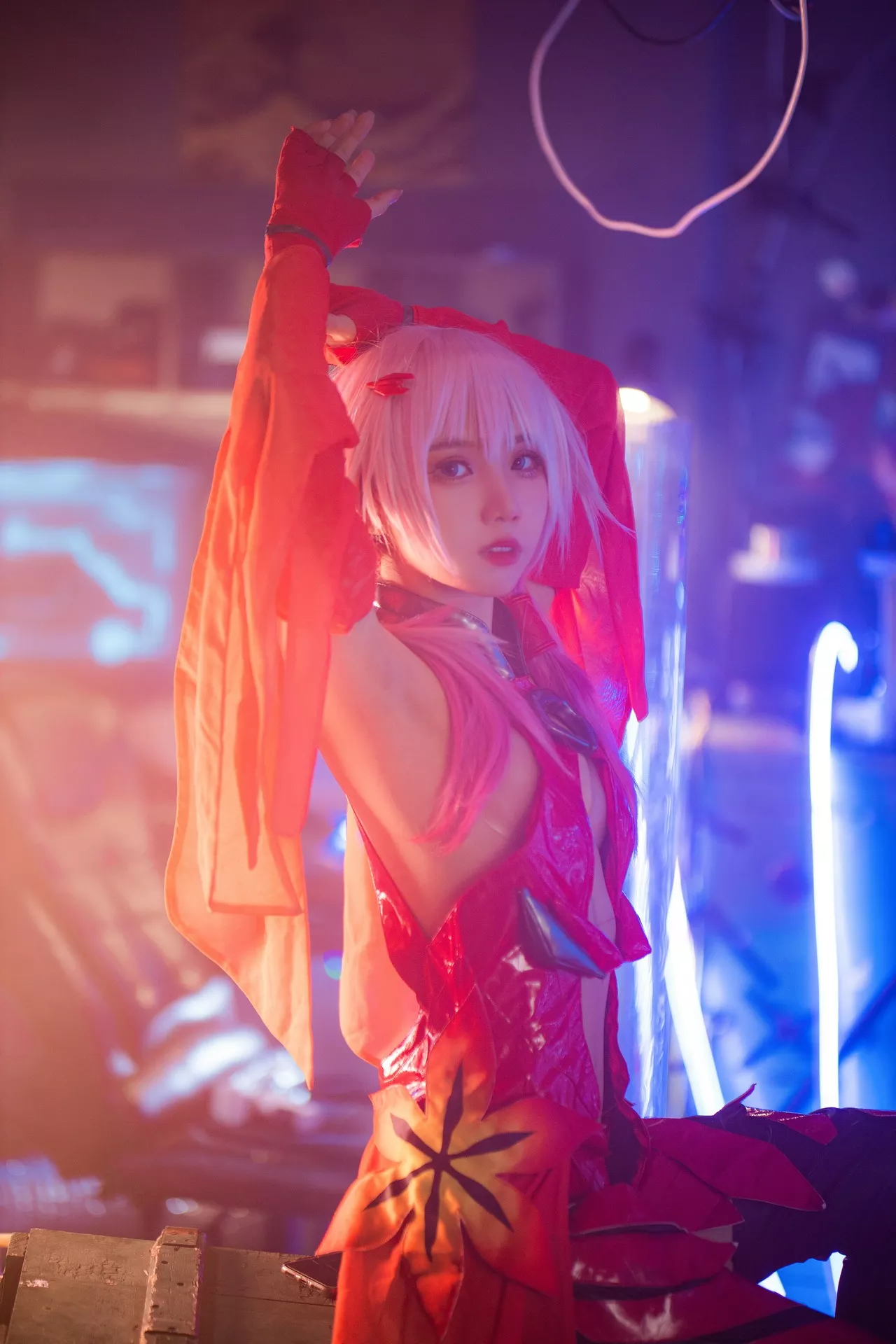Crown) Nori �G祈 Yuzuriha 【果咩酱】 Cosplay 女神 I (Guilty 福利