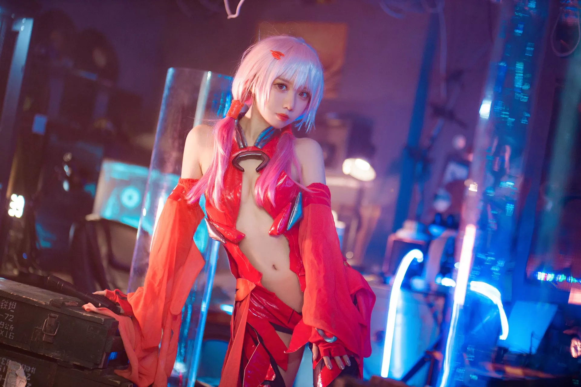Crown) Nori �G祈 Yuzuriha 【果咩酱】 Cosplay 女神 I (Guilty 福利