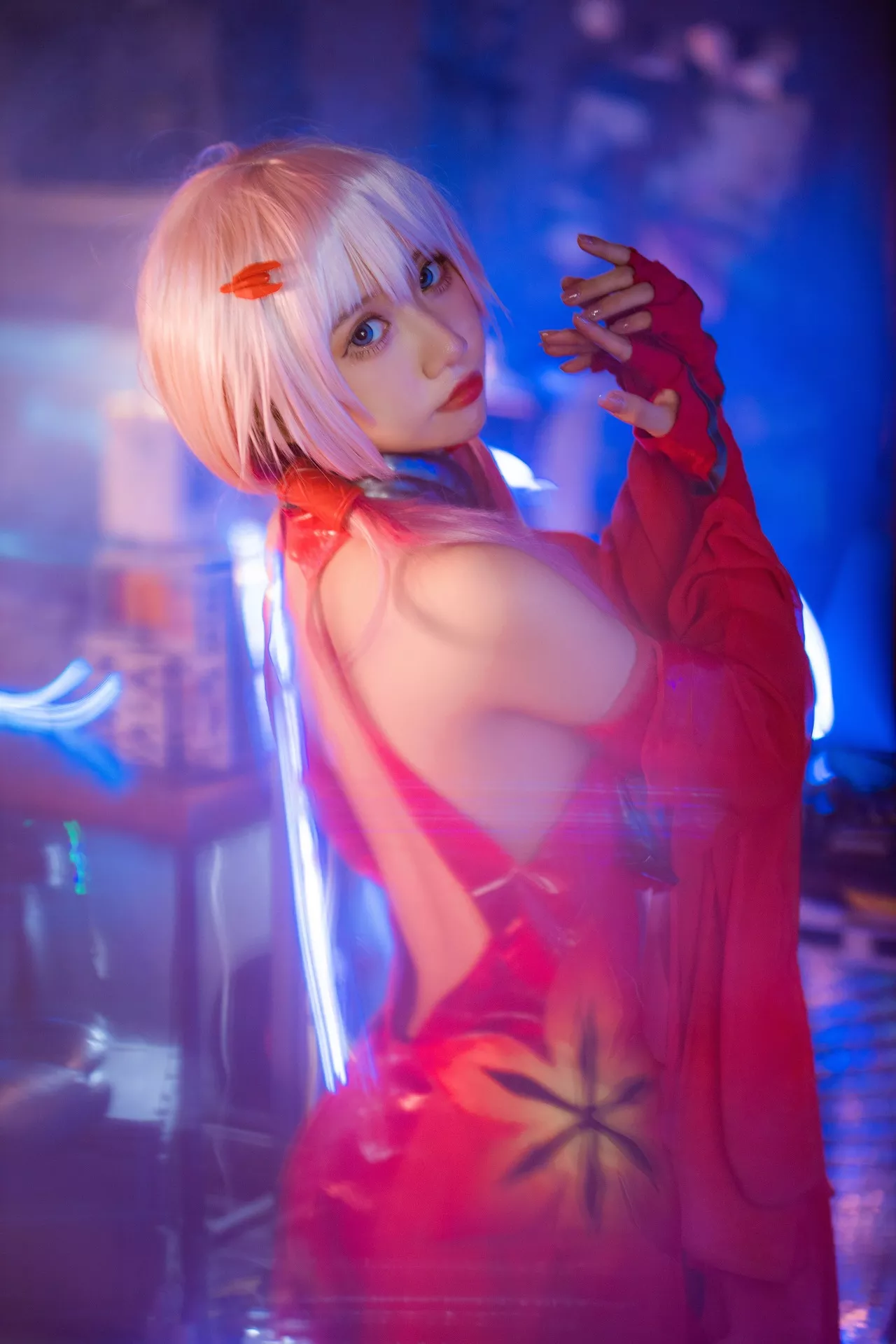Crown) Nori �G祈 Yuzuriha 【果咩酱】 Cosplay 女神 I (Guilty 福利