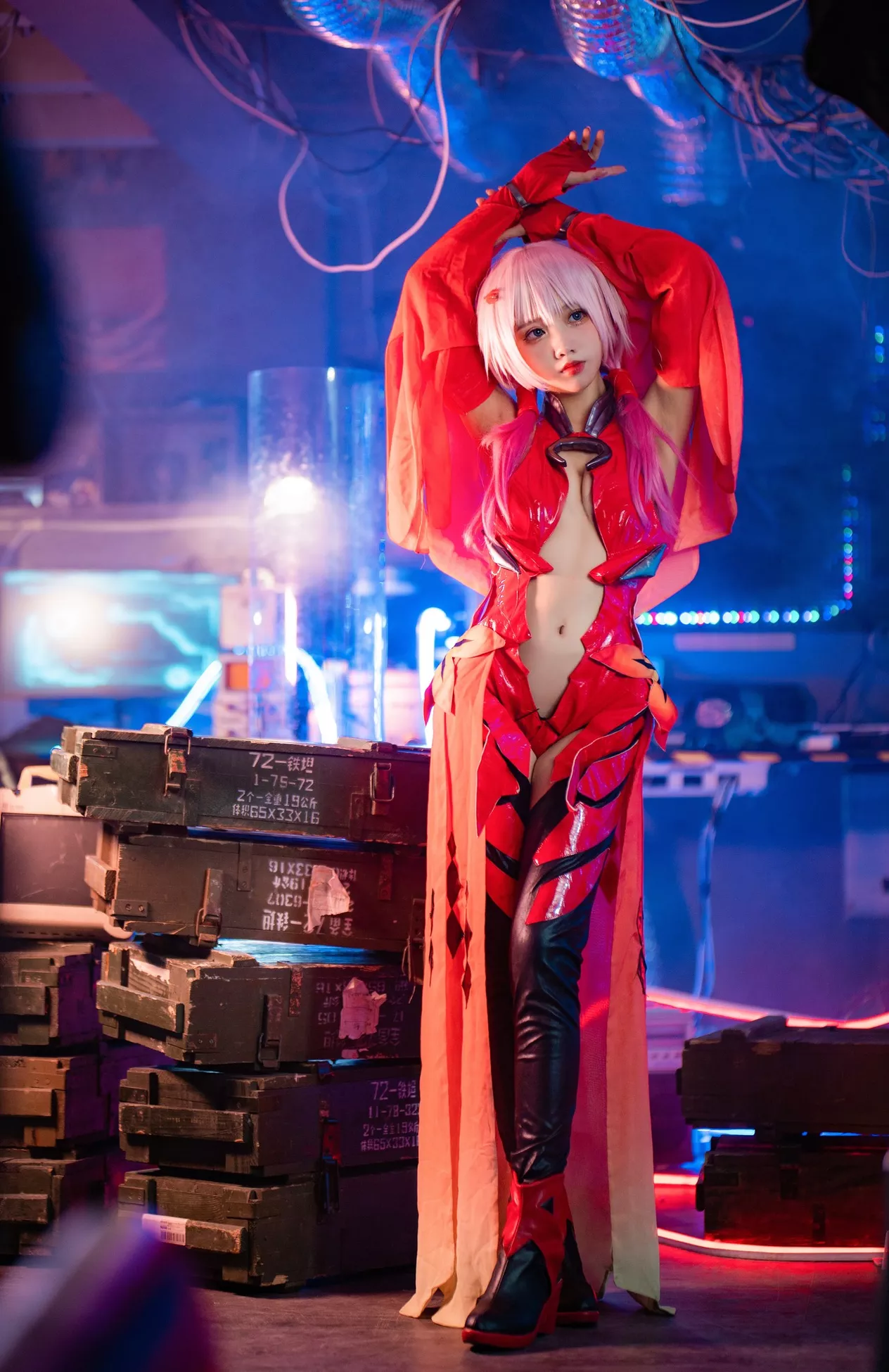 Crown) Nori �G祈 Yuzuriha 【果咩酱】 Cosplay 女神 I (Guilty 福利