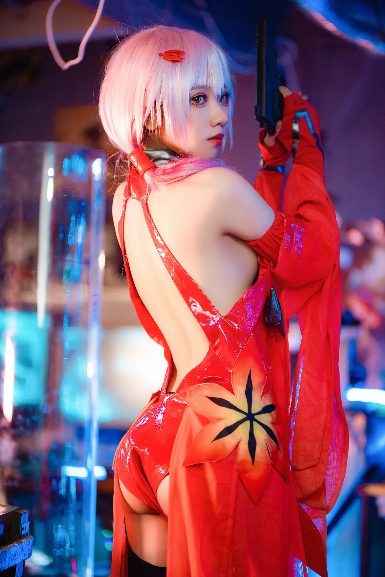 Crown) Nori �G祈 Yuzuriha 【果咩酱】 Cosplay 女神 I (Guilty 福利