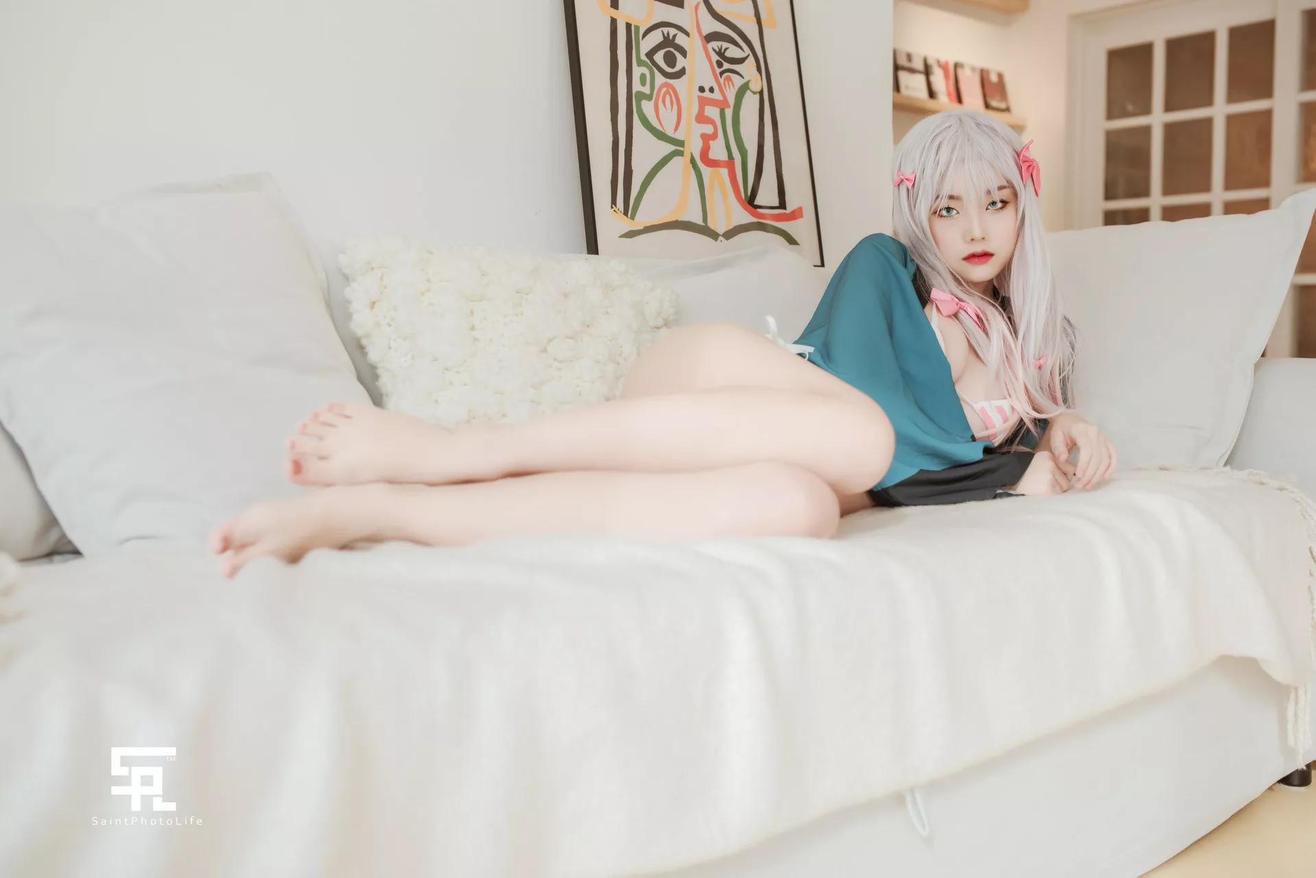 写真 Sagiri YUNA【SAINT 尤物 圣光生活】 Photolife 棒子 (Eromanga Sensei) 全集修正
