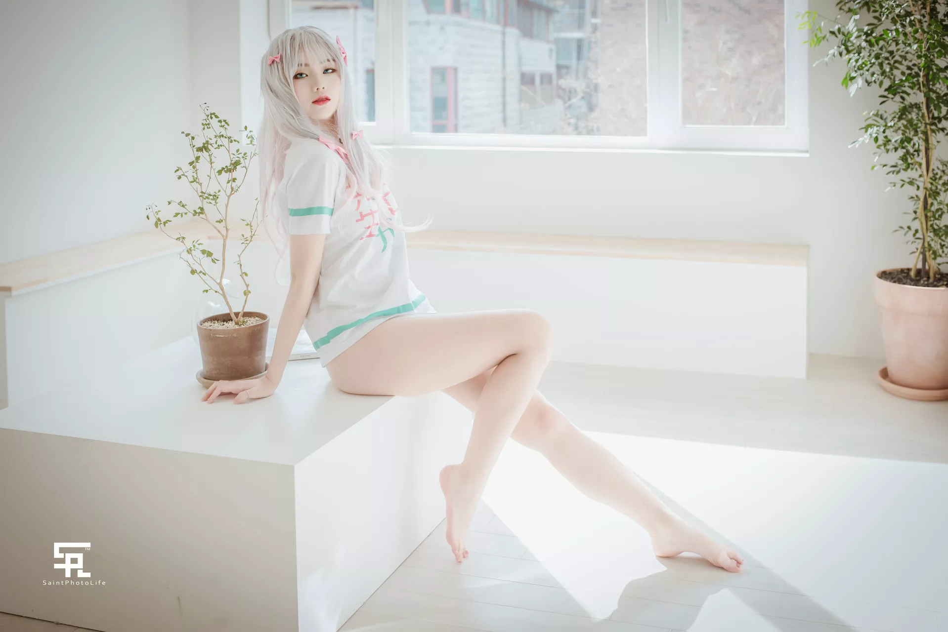 写真 Sagiri YUNA【SAINT 尤物 圣光生活】 Photolife 棒子 (Eromanga Sensei) 全集修正