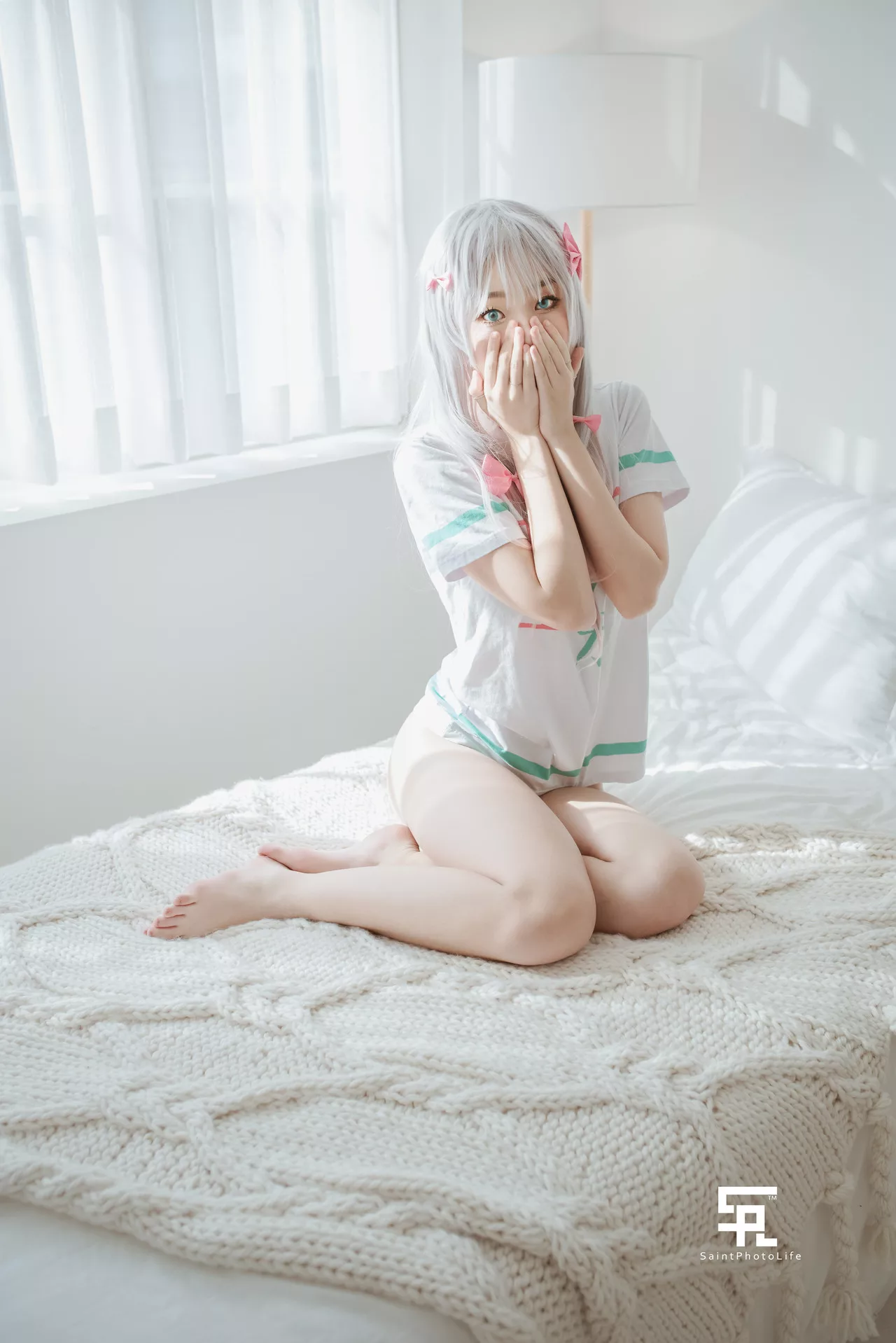 写真 Sagiri YUNA【SAINT 尤物 圣光生活】 Photolife 棒子 (Eromanga Sensei) 全集修正