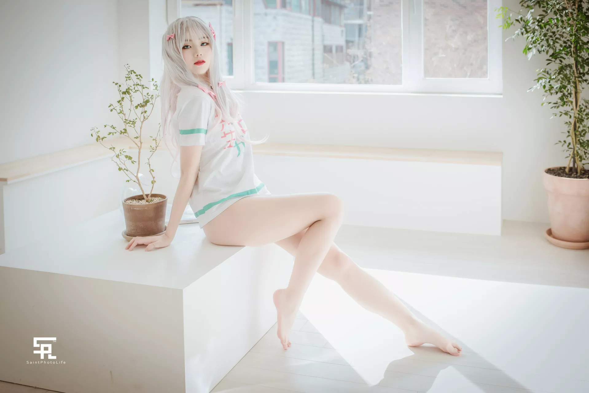 写真 Sagiri YUNA【SAINT 尤物 圣光生活】 Photolife 棒子 (Eromanga Sensei) 全集修正