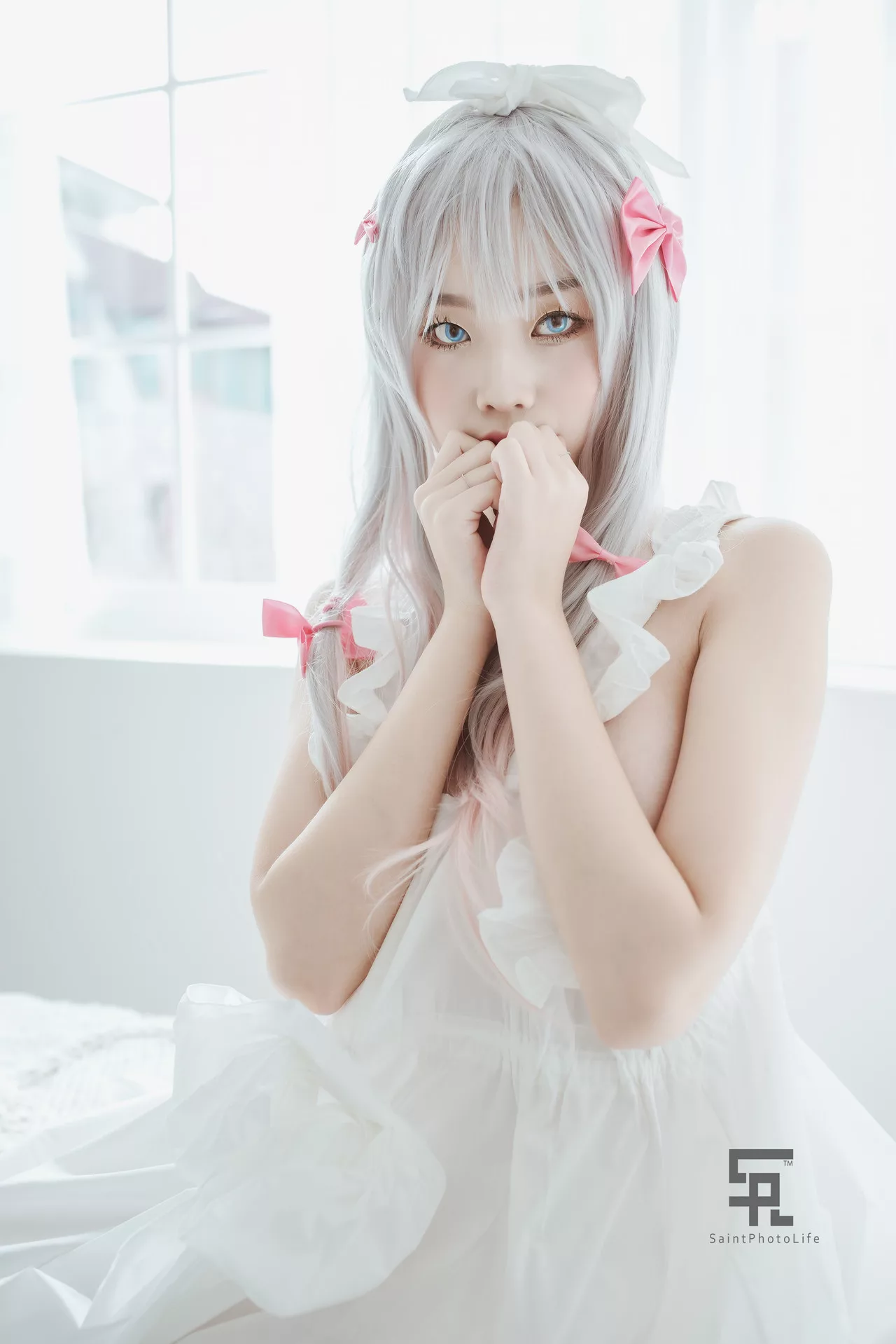 写真 Sagiri YUNA【SAINT 尤物 圣光生活】 Photolife 棒子 (Eromanga Sensei) 全集修正
