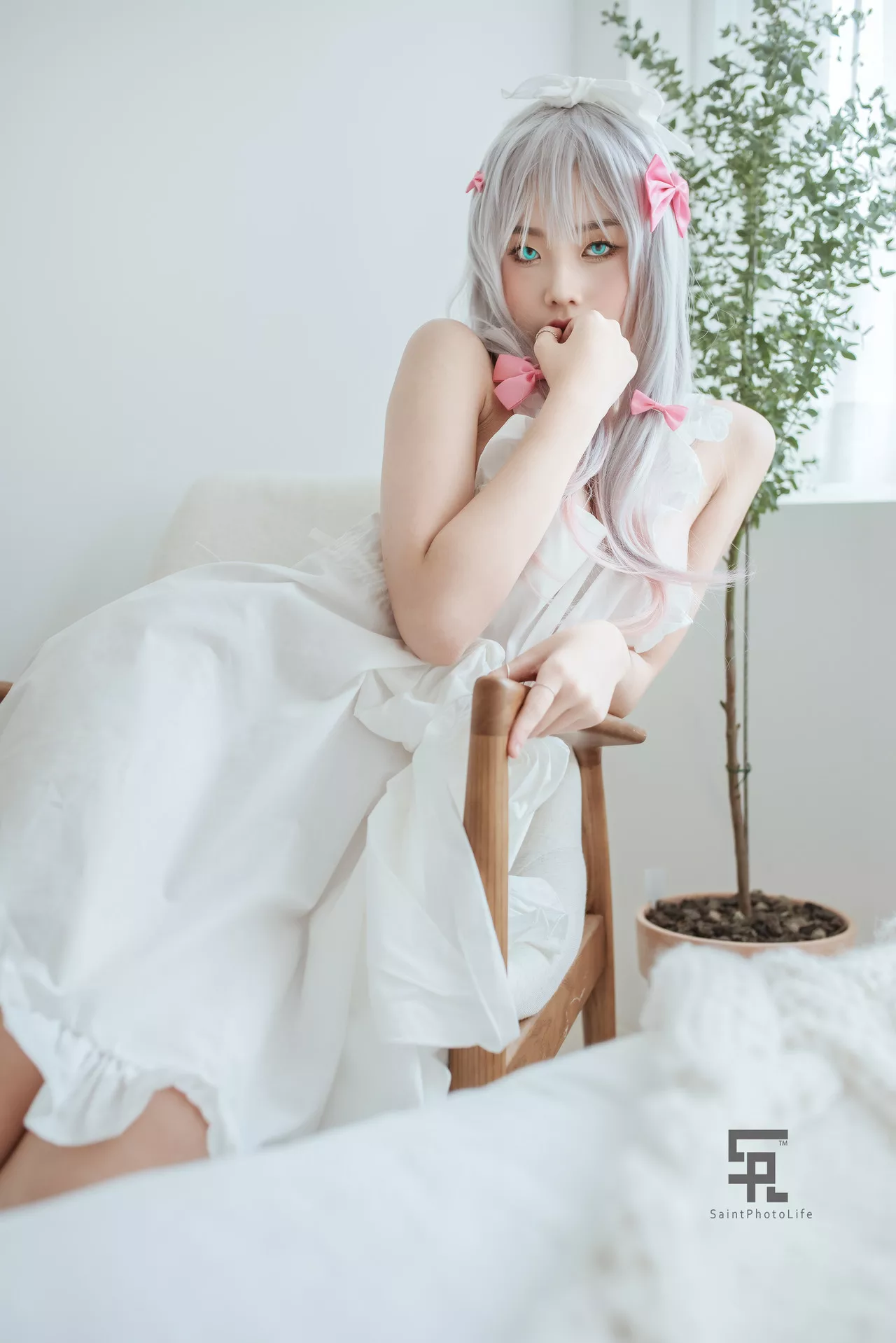 写真 Sagiri YUNA【SAINT 尤物 圣光生活】 Photolife 棒子 (Eromanga Sensei) 全集修正