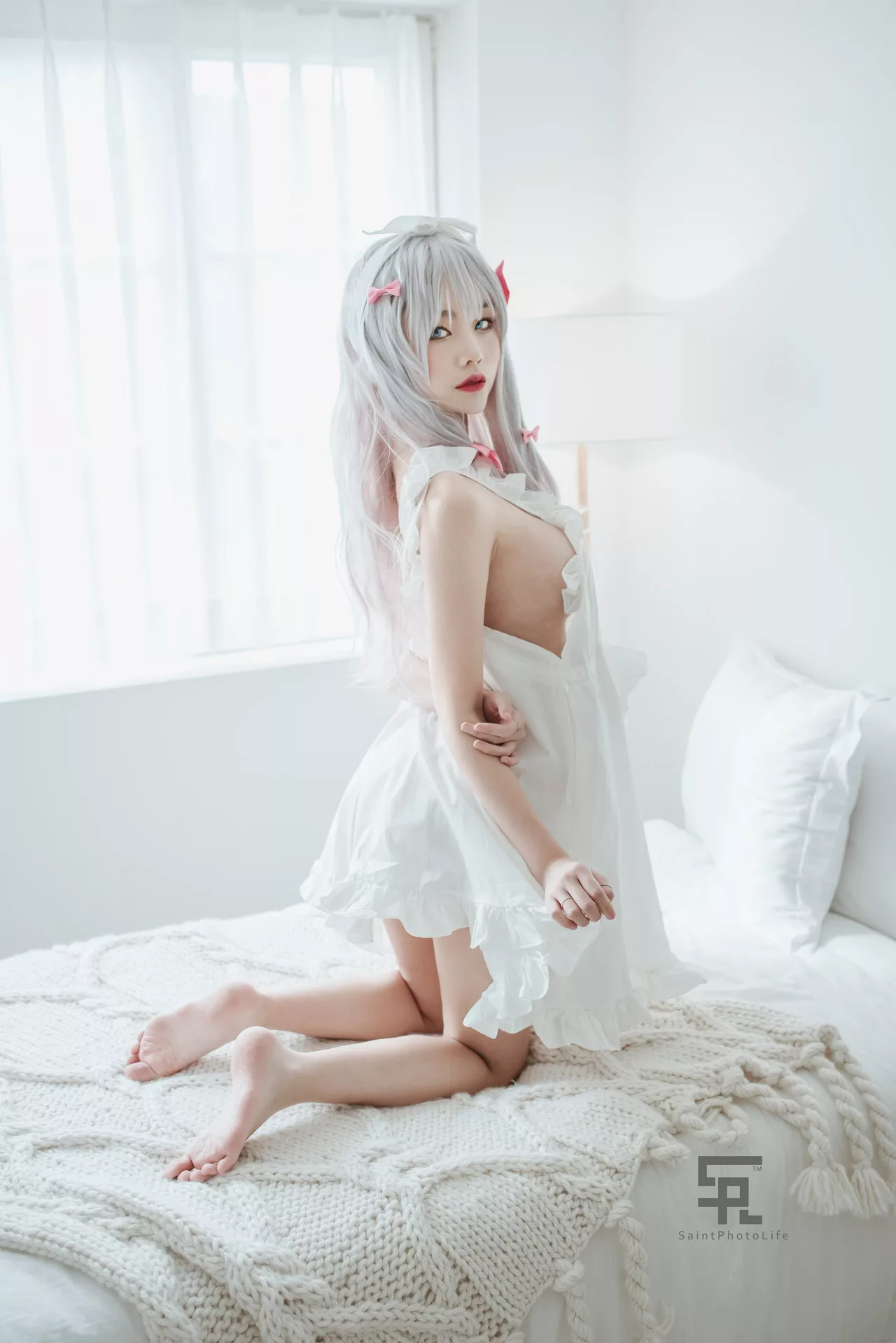 写真 Sagiri YUNA【SAINT 尤物 圣光生活】 Photolife 棒子 (Eromanga Sensei) 全集修正