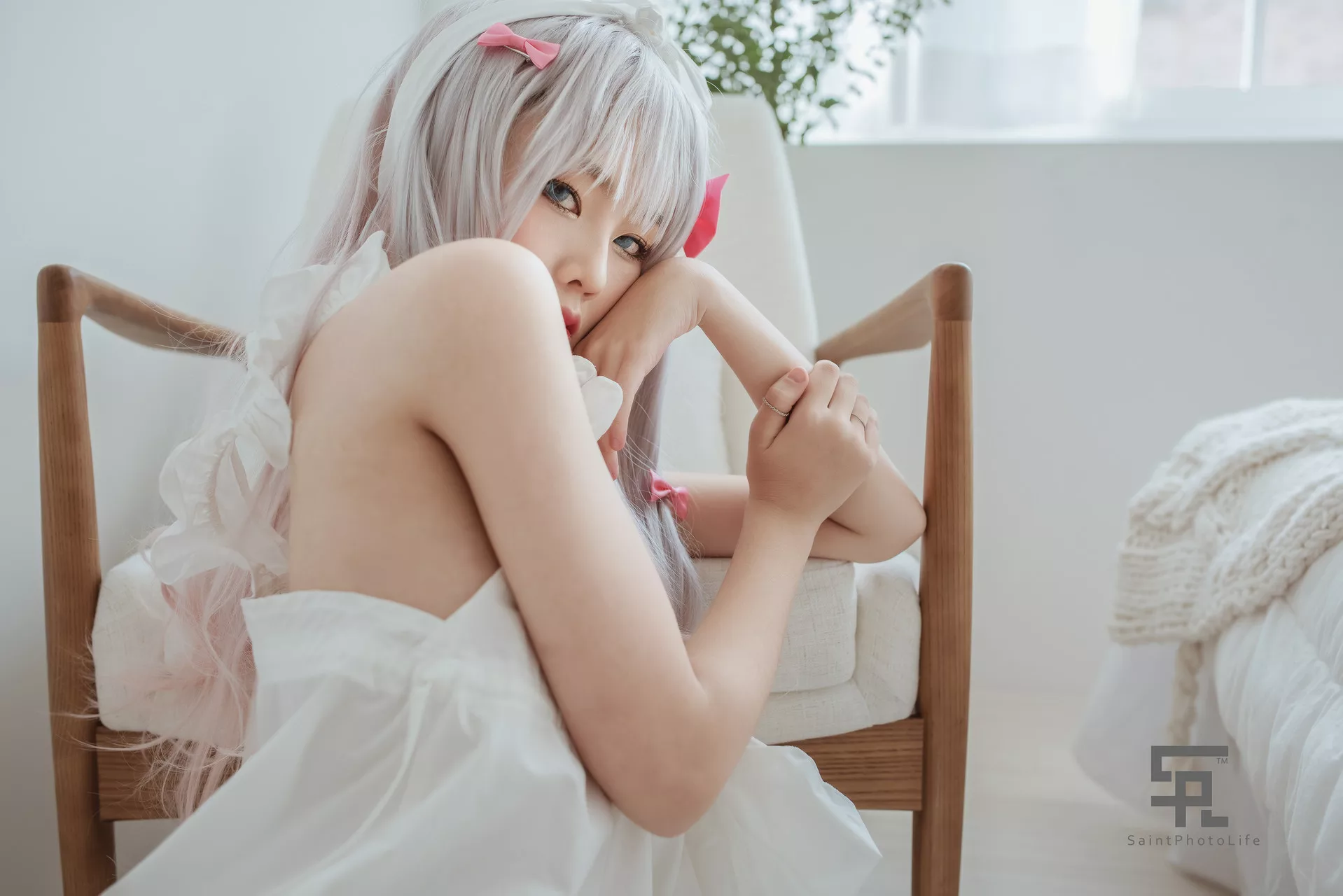 写真 Sagiri YUNA【SAINT 尤物 圣光生活】 Photolife 棒子 (Eromanga Sensei) 全集修正
