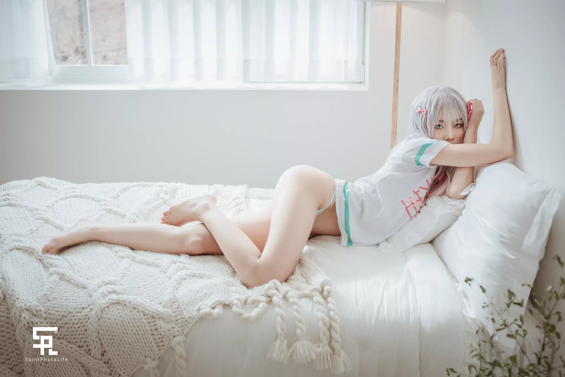 写真 Sagiri YUNA【SAINT 尤物 圣光生活】 Photolife 棒子 (Eromanga Sensei) 全集修正