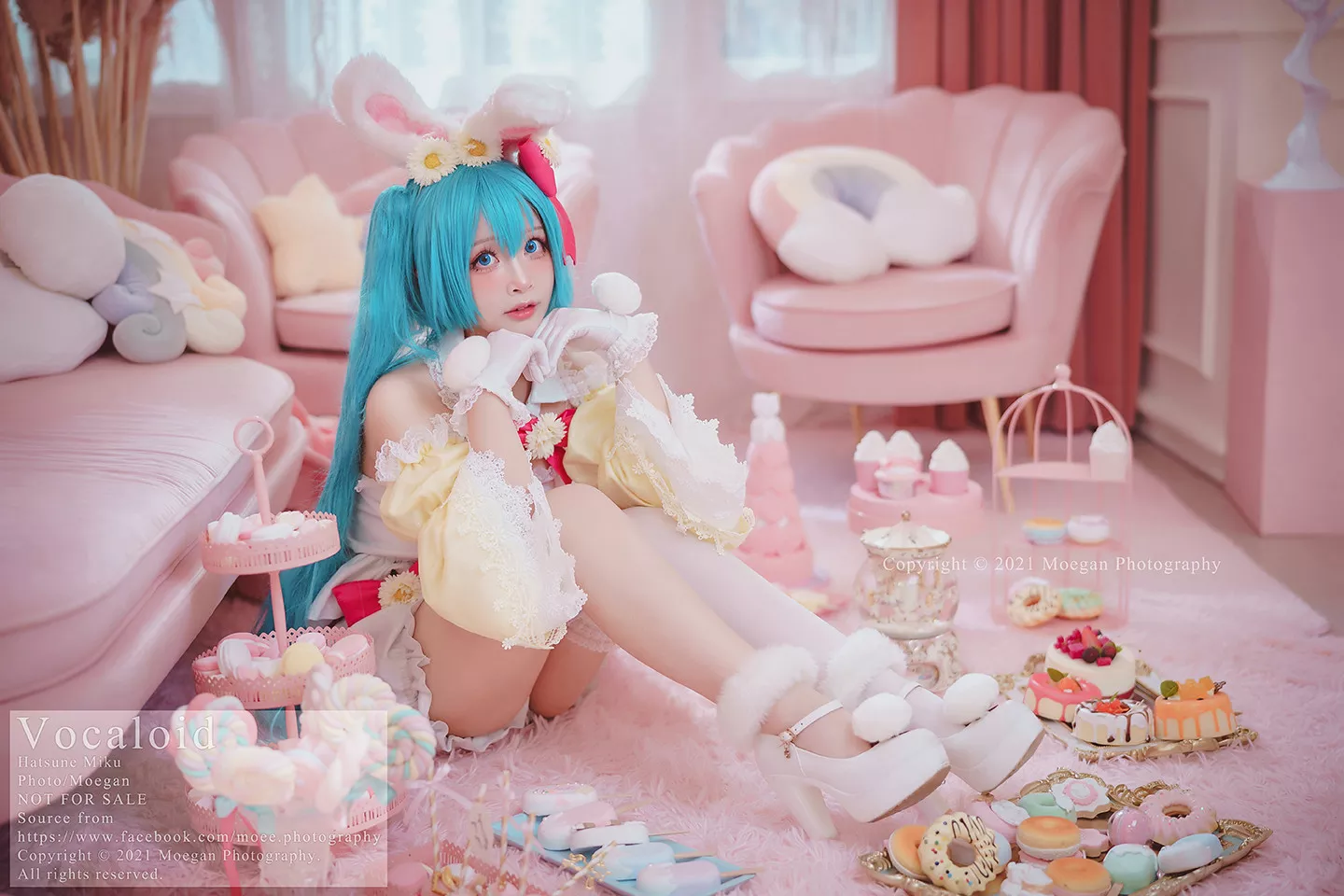 SonicoQueen 福利 of Ver. Cosplay 丽人 Hearts (す�`ぱ�`そに子) 【野兔_Usako】