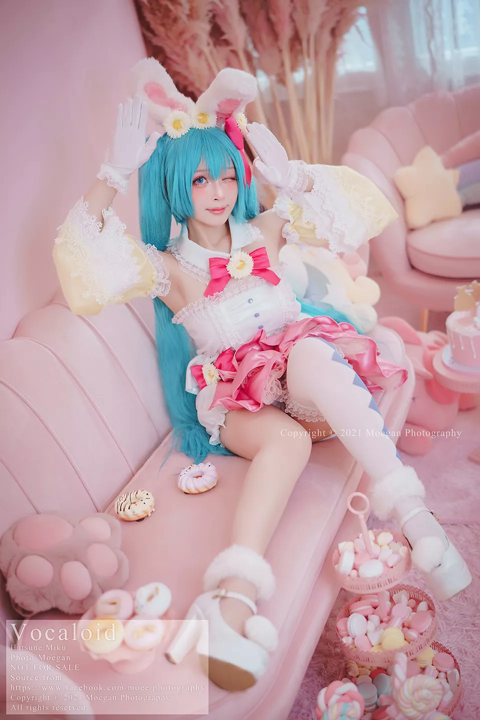 SonicoQueen 福利 of Ver. Cosplay 丽人 Hearts (す�`ぱ�`そに子) 【野兔_Usako】