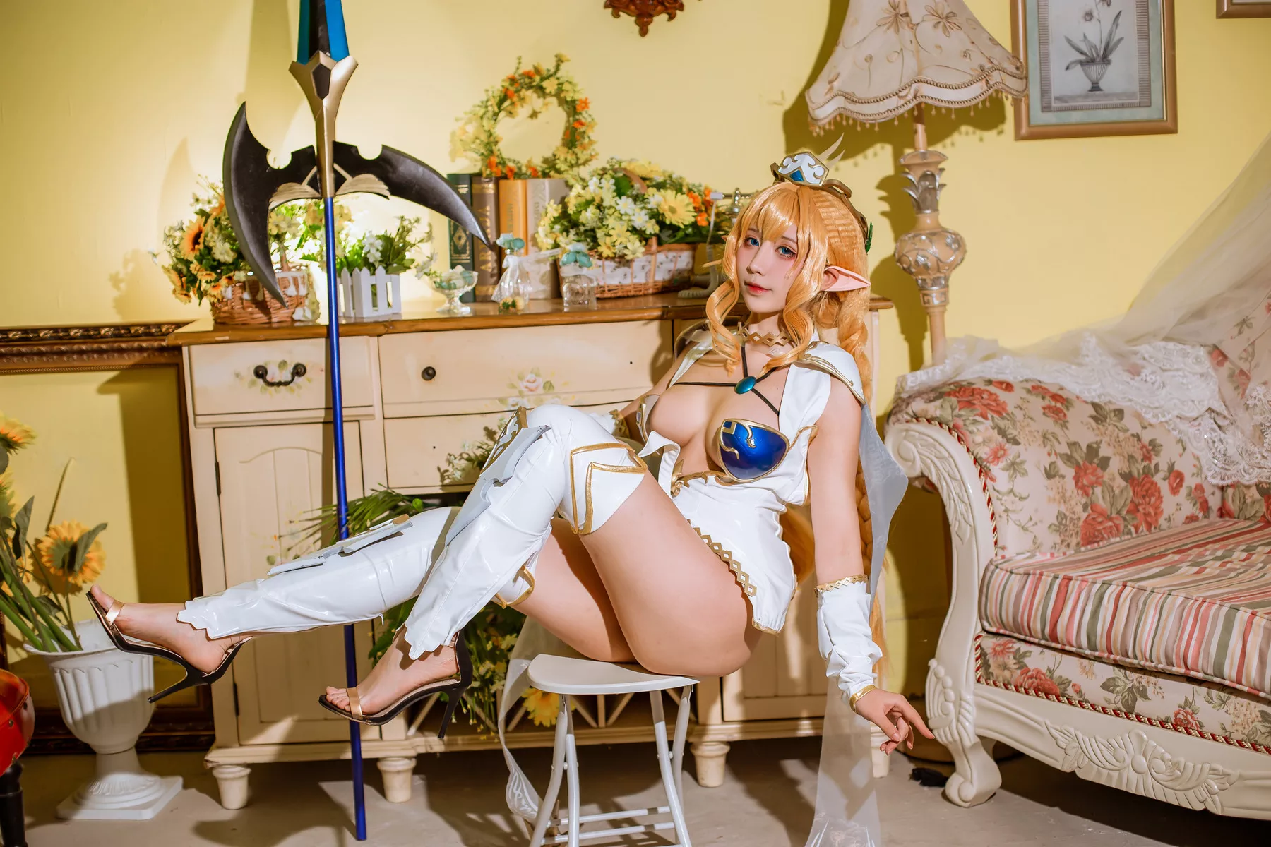 精灵村 【九曲 No.一&No.三村人 Elf 全集修正 Jean】 福利 Village Cosplay 女神 精灵村