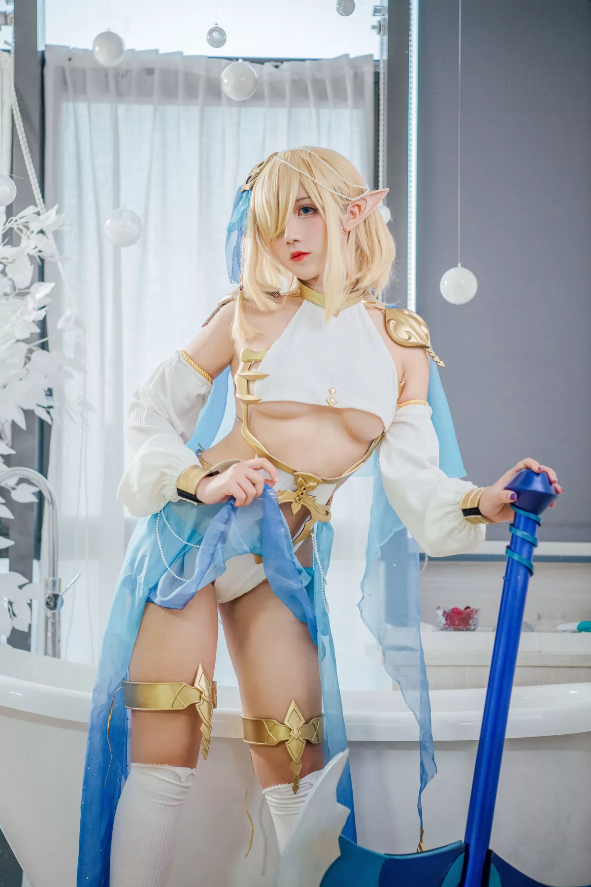 精灵村 【九曲 No.一&No.三村人 Elf 全集修正 Jean】 福利 Village Cosplay 女神 精灵村