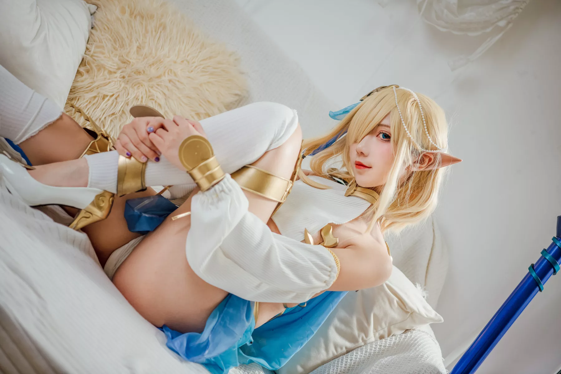 精灵村 【九曲 No.一&No.三村人 Elf 全集修正 Jean】 福利 Village Cosplay 女神 精灵村