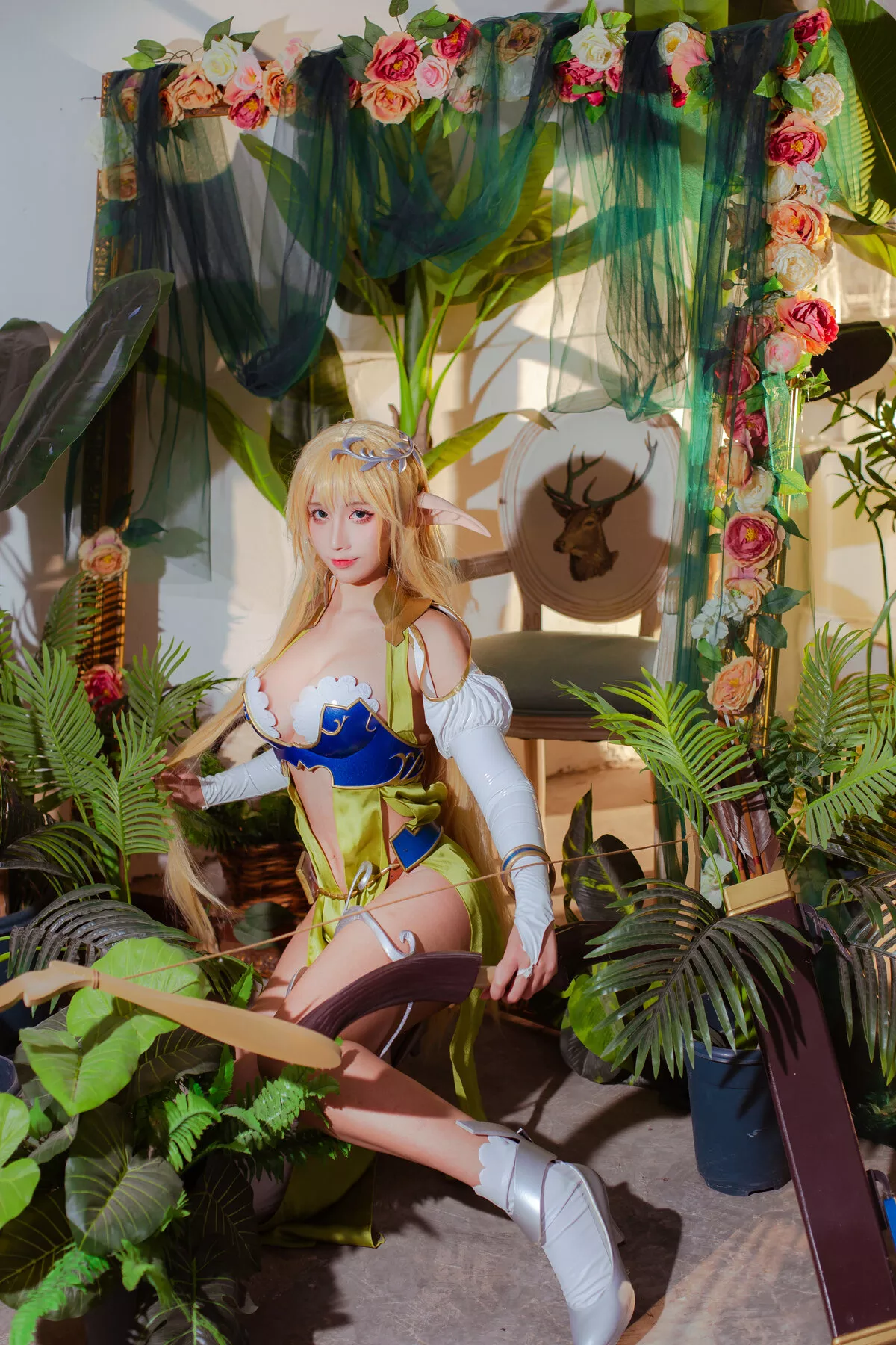 精灵村 【九曲 No.一&No.三村人 Elf 全集修正 Jean】 福利 Village Cosplay 女神 精灵村