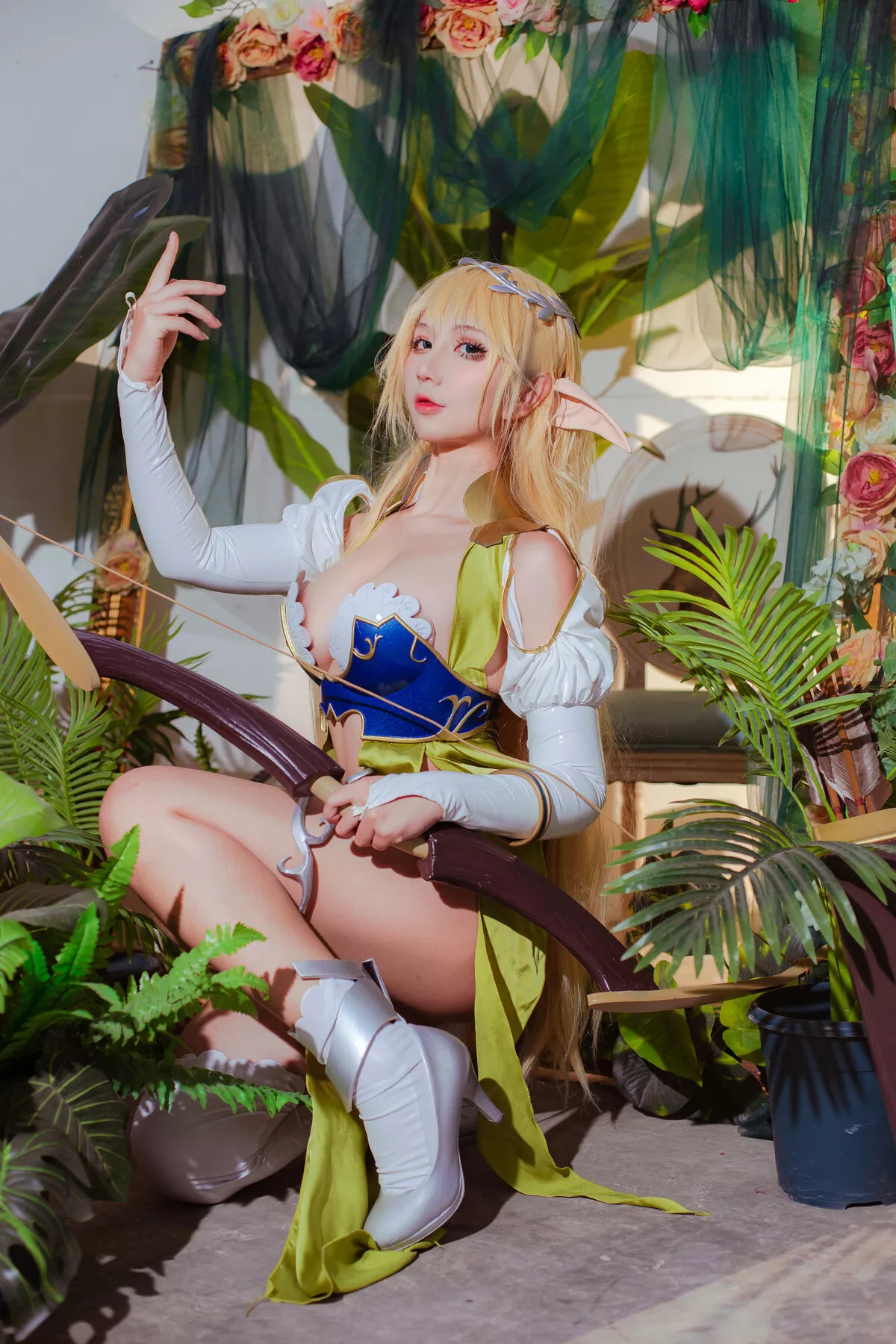 精灵村 【九曲 No.一&No.三村人 Elf 全集修正 Jean】 福利 Village Cosplay 女神 精灵村