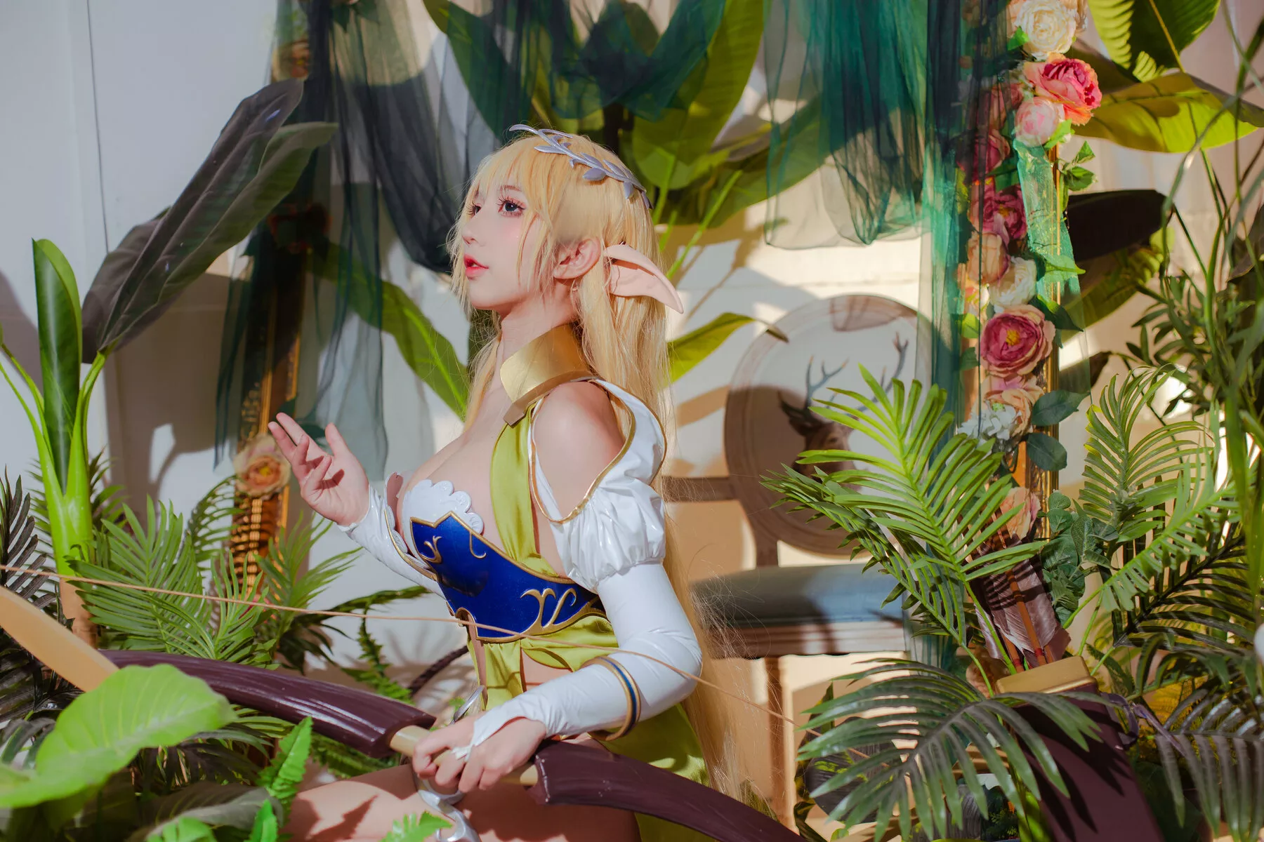 精灵村 【九曲 No.一&No.三村人 Elf 全集修正 Jean】 福利 Village Cosplay 女神 精灵村