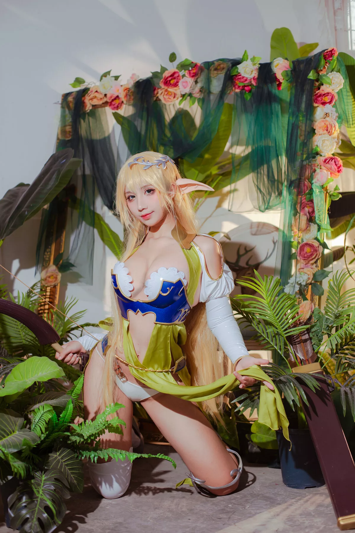 精灵村 【九曲 No.一&No.三村人 Elf 全集修正 Jean】 福利 Village Cosplay 女神 精灵村