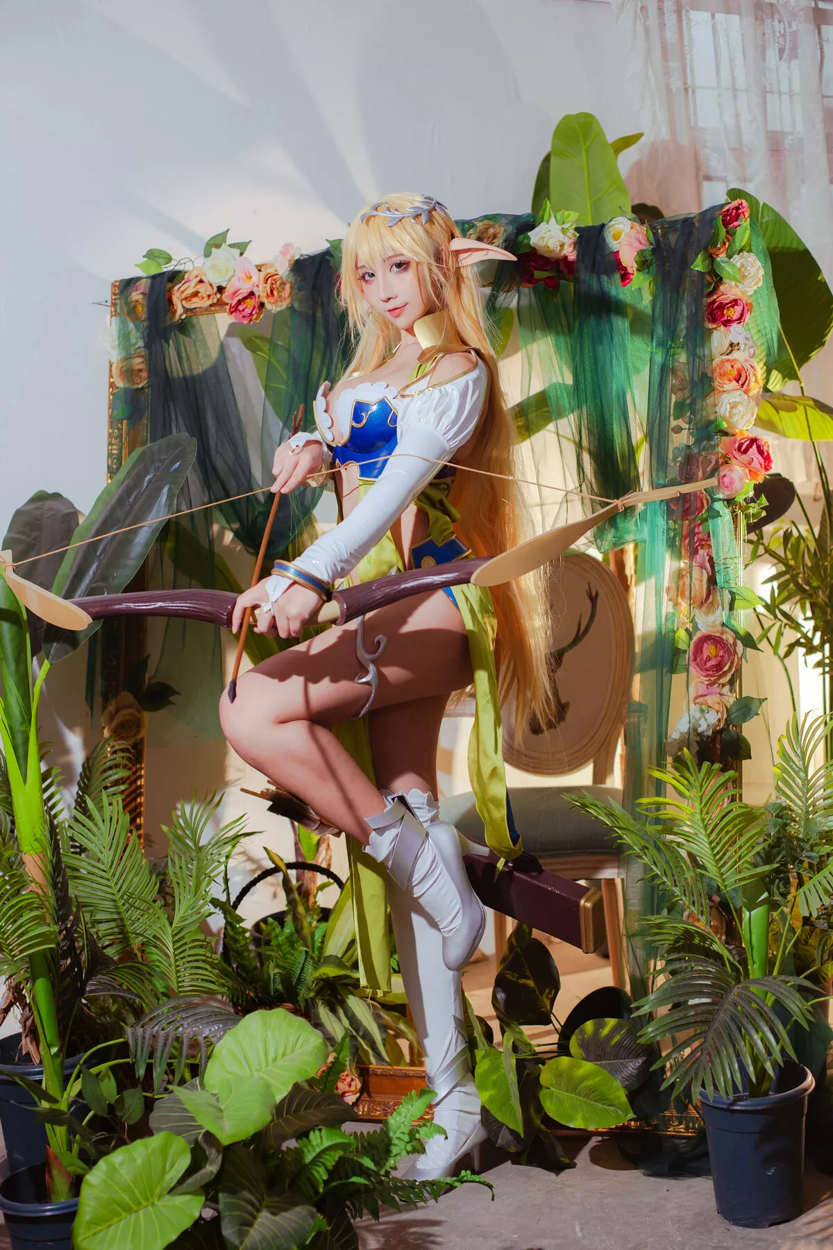 精灵村 【九曲 No.一&No.三村人 Elf 全集修正 Jean】 福利 Village Cosplay 女神 精灵村