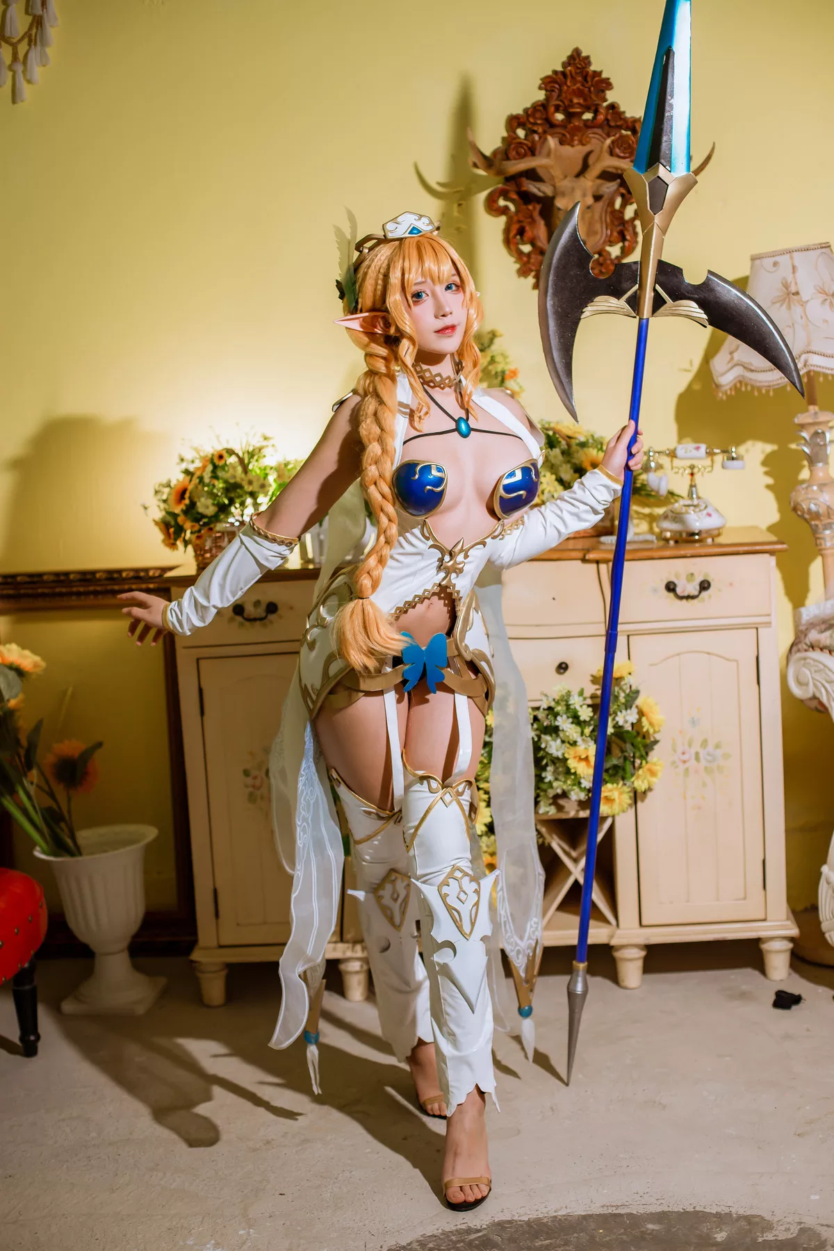 精灵村 【九曲 No.一&No.三村人 Elf 全集修正 Jean】 福利 Village Cosplay 女神 精灵村