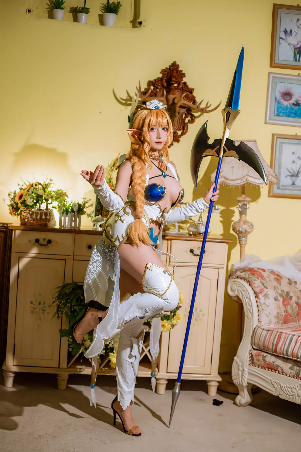 精灵村 【九曲 No.一&No.三村人 Elf 全集修正 Jean】 福利 Village Cosplay 女神 精灵村