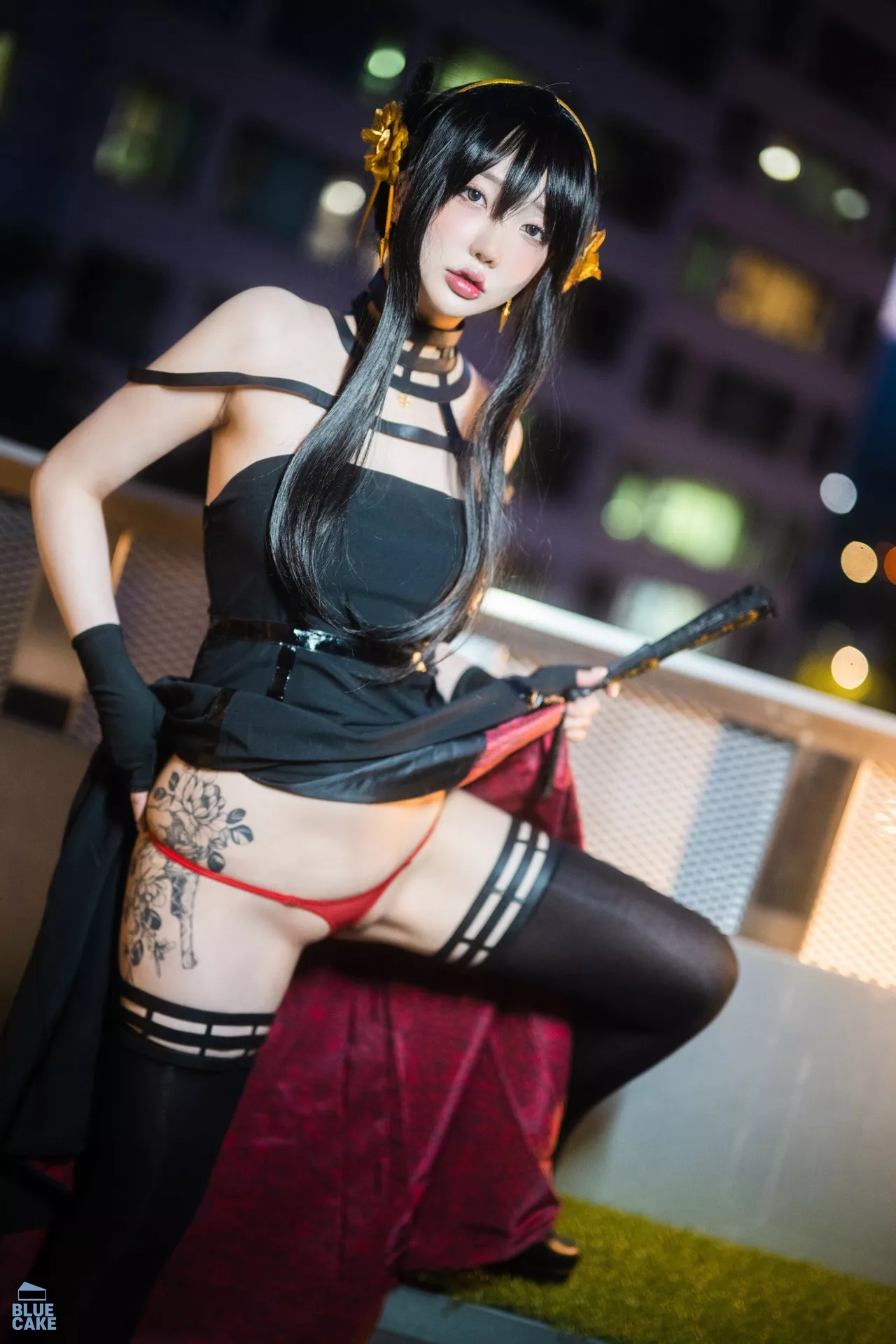 RED 高质写真像片 靓模 写真 Son 韩国 美女 Rose 韩国 (68P) Set.1 蓝色蛋糕】 Yeeun【【BLUECAKE Black