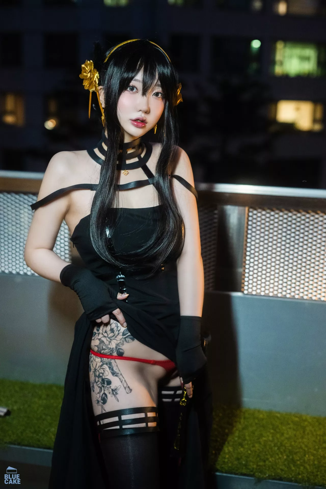 RED 高质写真像片 靓模 写真 Son 韩国 美女 Rose 韩国 (68P) Set.1 蓝色蛋糕】 Yeeun【【BLUECAKE Black