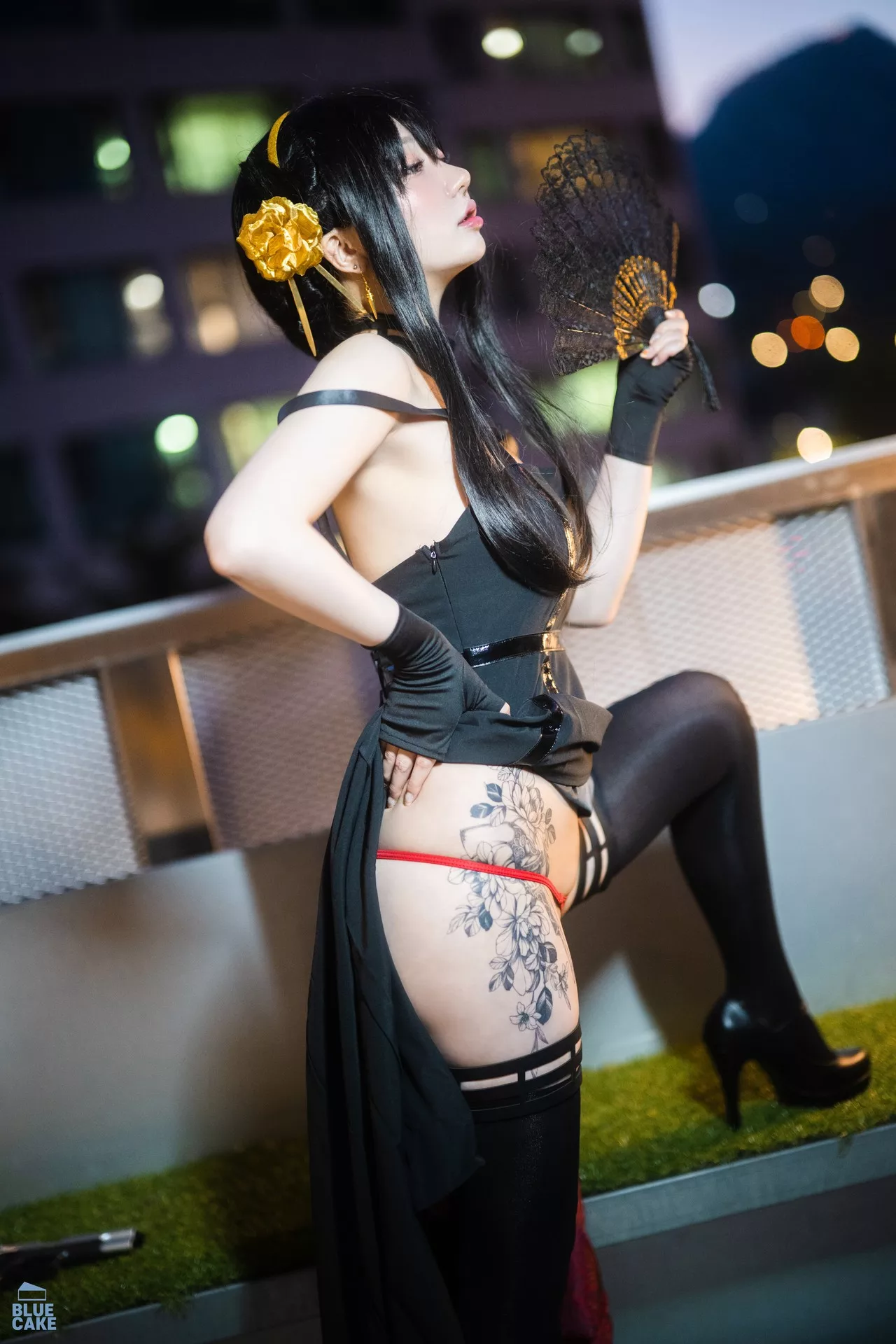 RED 高质写真像片 靓模 写真 Son 韩国 美女 Rose 韩国 (68P) Set.1 蓝色蛋糕】 Yeeun【【BLUECAKE Black
