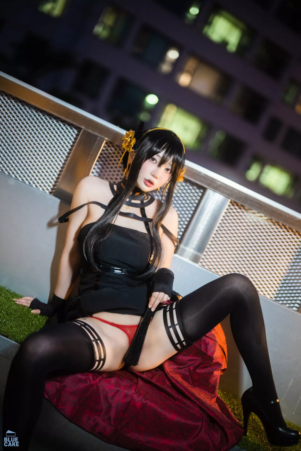 RED 高质写真像片 靓模 写真 Son 韩国 美女 Rose 韩国 (68P) Set.1 蓝色蛋糕】 Yeeun【【BLUECAKE Black