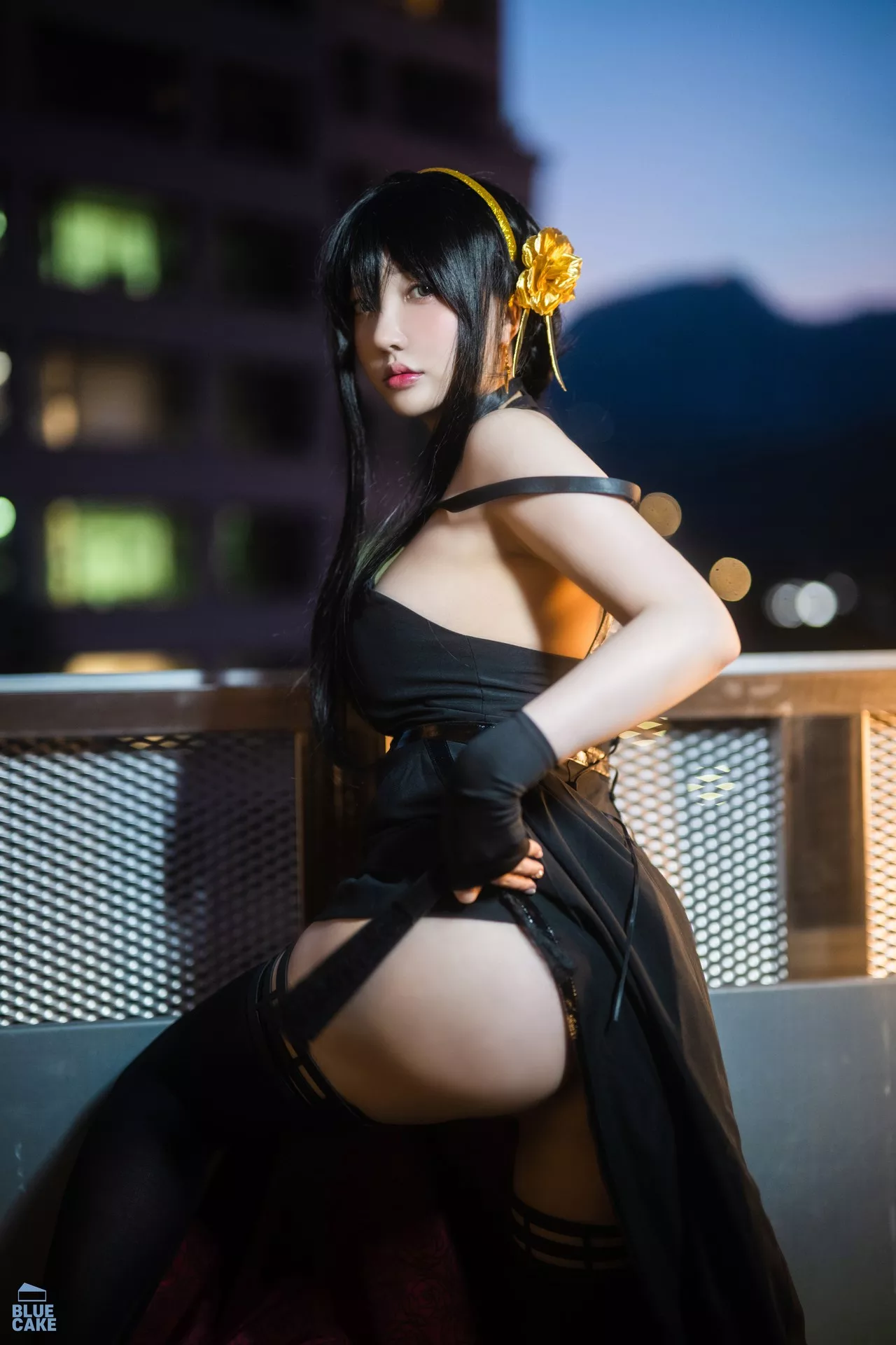 RED 高质写真像片 靓模 写真 Son 韩国 美女 Rose 韩国 (68P) Set.1 蓝色蛋糕】 Yeeun【【BLUECAKE Black