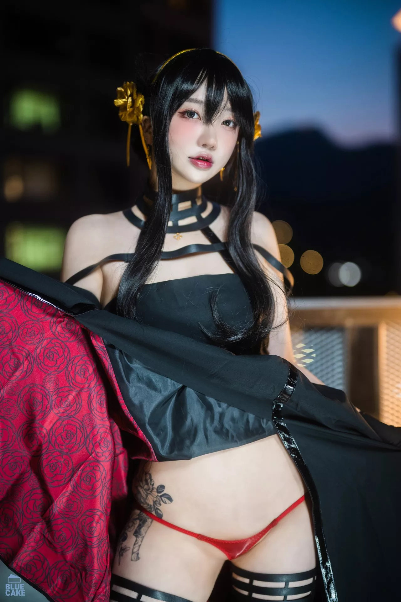 RED 高质写真像片 靓模 写真 Son 韩国 美女 Rose 韩国 (68P) Set.1 蓝色蛋糕】 Yeeun【【BLUECAKE Black