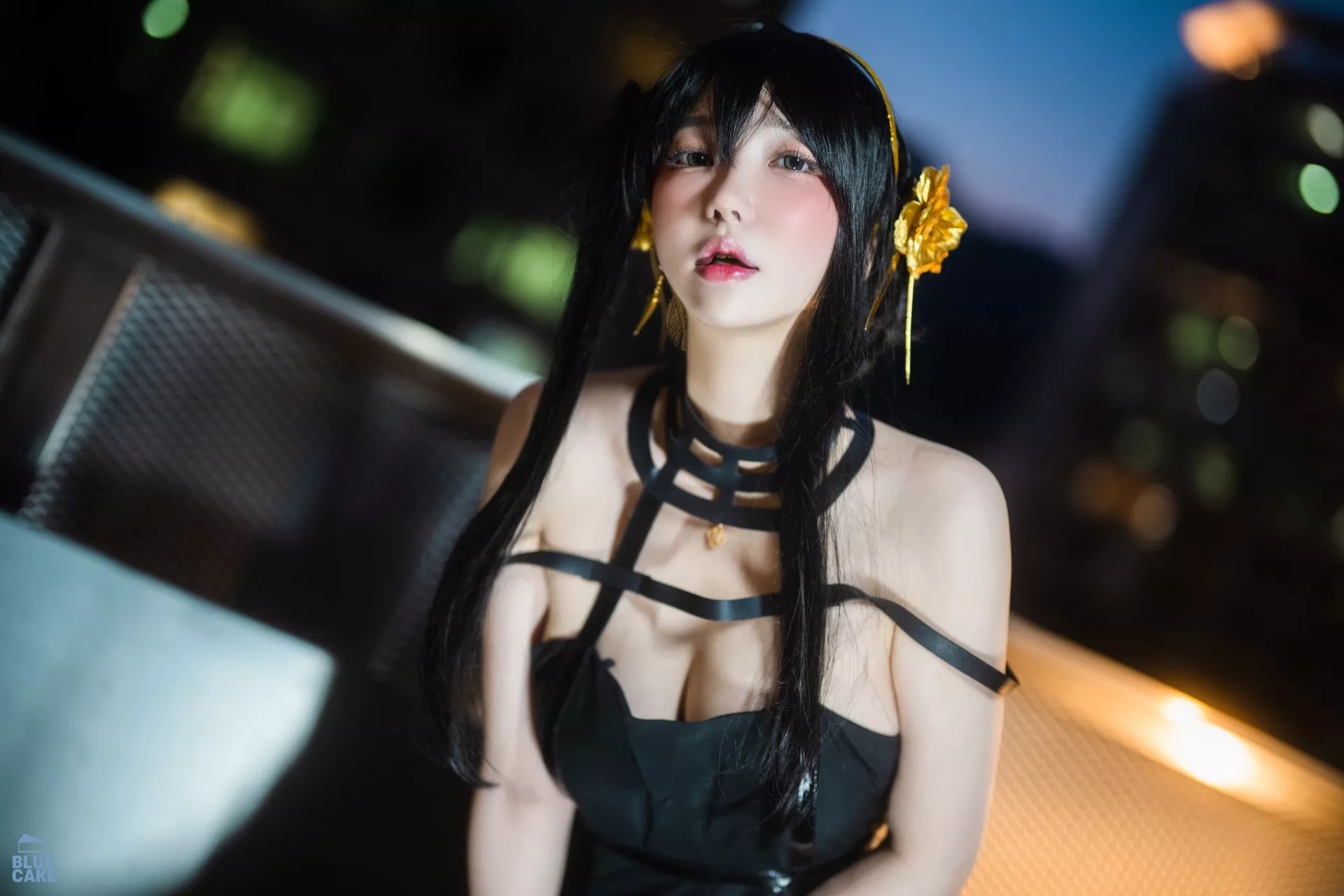RED 高质写真像片 靓模 写真 Son 韩国 美女 Rose 韩国 (68P) Set.1 蓝色蛋糕】 Yeeun【【BLUECAKE Black