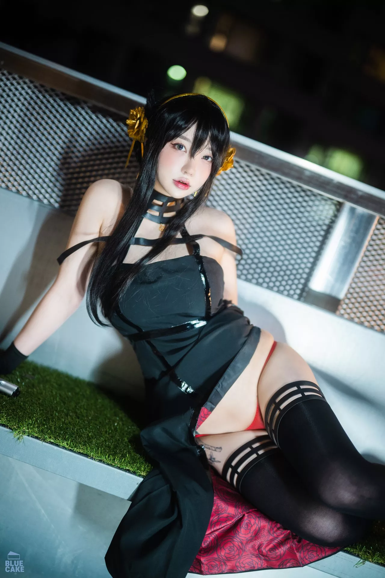 RED 高质写真像片 靓模 写真 Son 韩国 美女 Rose 韩国 (68P) Set.1 蓝色蛋糕】 Yeeun【【BLUECAKE Black