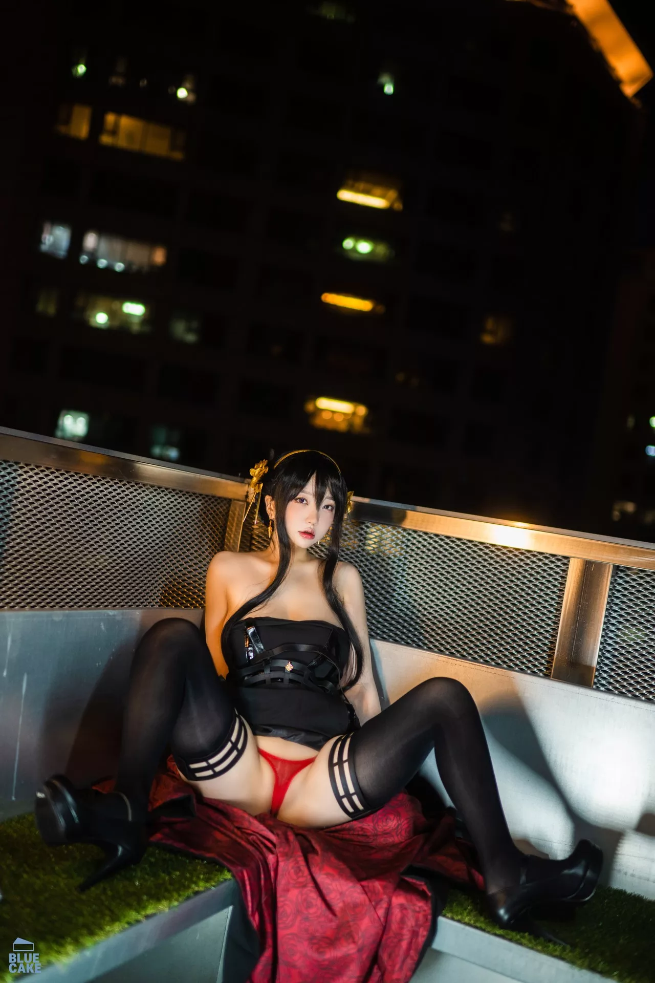 RED 高质写真像片 靓模 写真 Son 韩国 美女 Rose 韩国 (68P) Set.1 蓝色蛋糕】 Yeeun【【BLUECAKE Black
