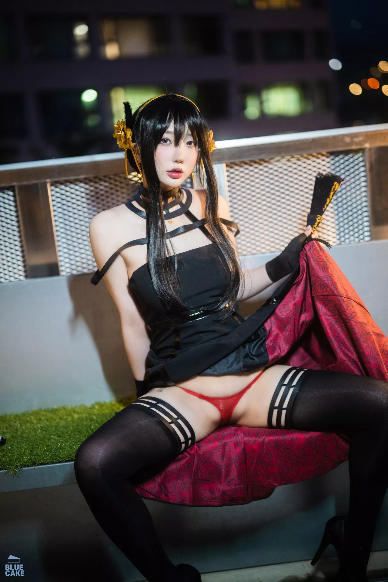 RED 高质写真像片 靓模 写真 Son 韩国 美女 Rose 韩国 (68P) Set.1 蓝色蛋糕】 Yeeun【【BLUECAKE Black