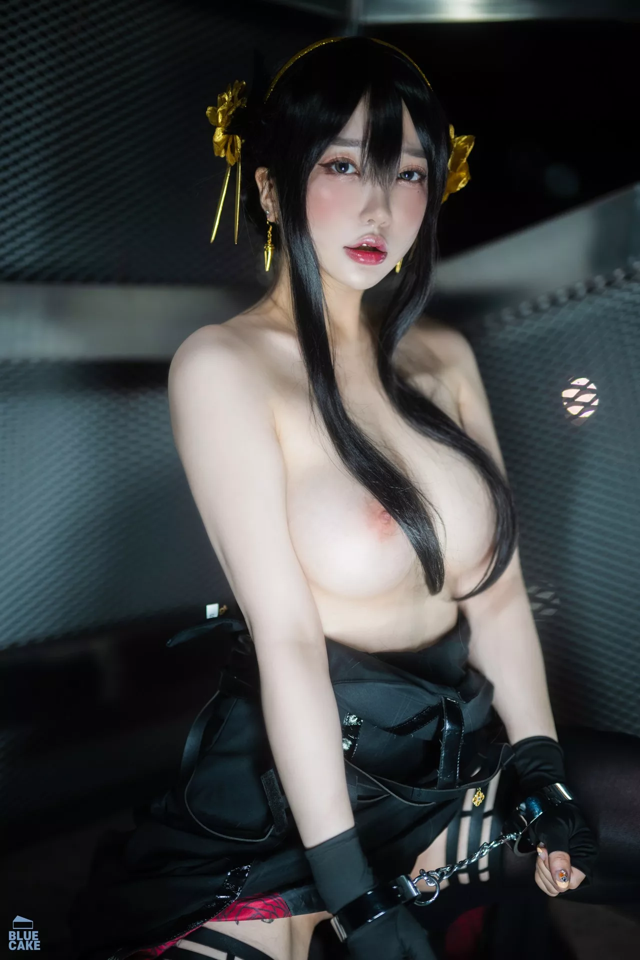 RED 高质写真像片 靓模 写真 Son 韩国 美女 Rose 韩国 (68P) Set.1 蓝色蛋糕】 Yeeun【【BLUECAKE Black