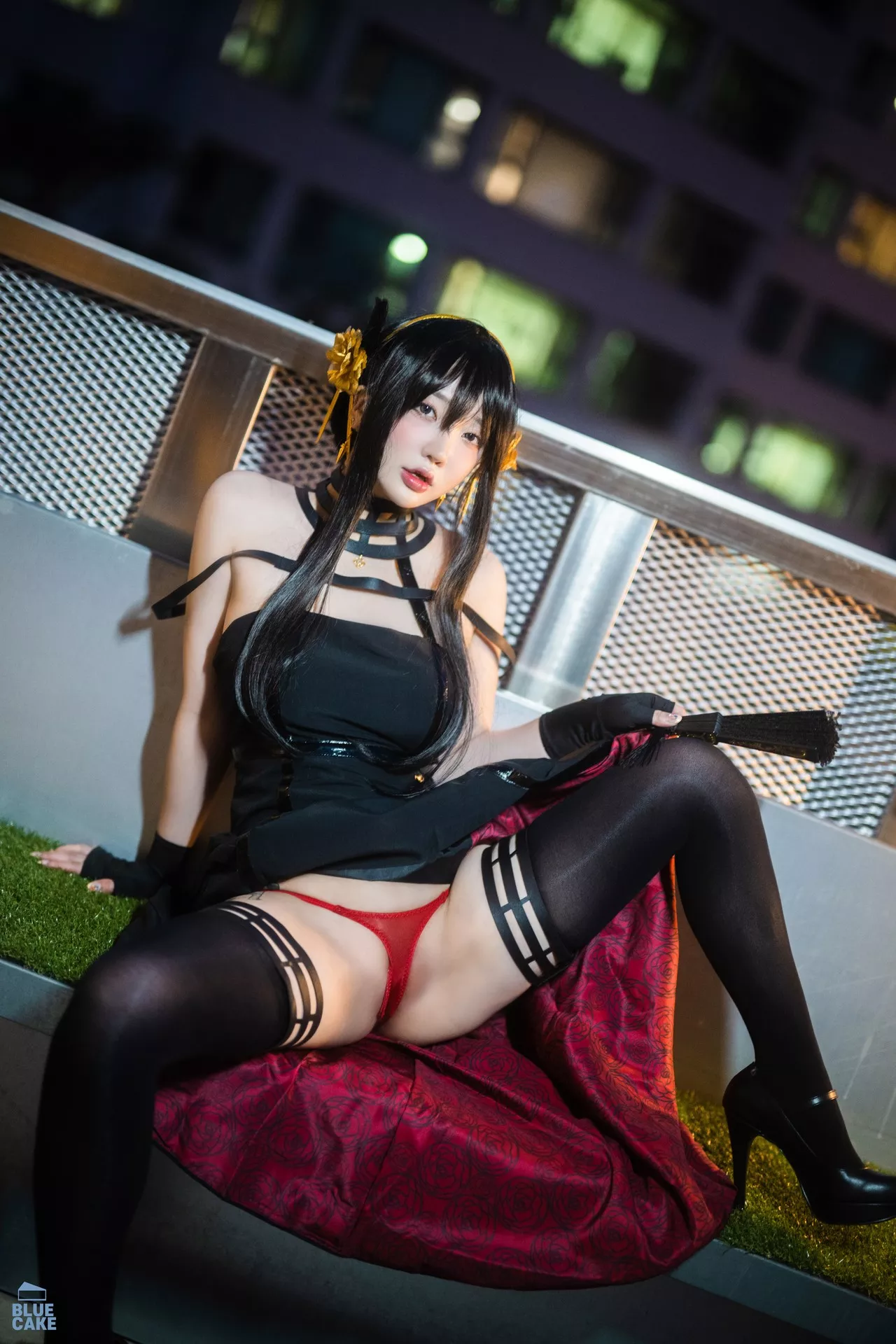 RED 高质写真像片 靓模 写真 Son 韩国 美女 Rose 韩国 (68P) Set.1 蓝色蛋糕】 Yeeun【【BLUECAKE Black