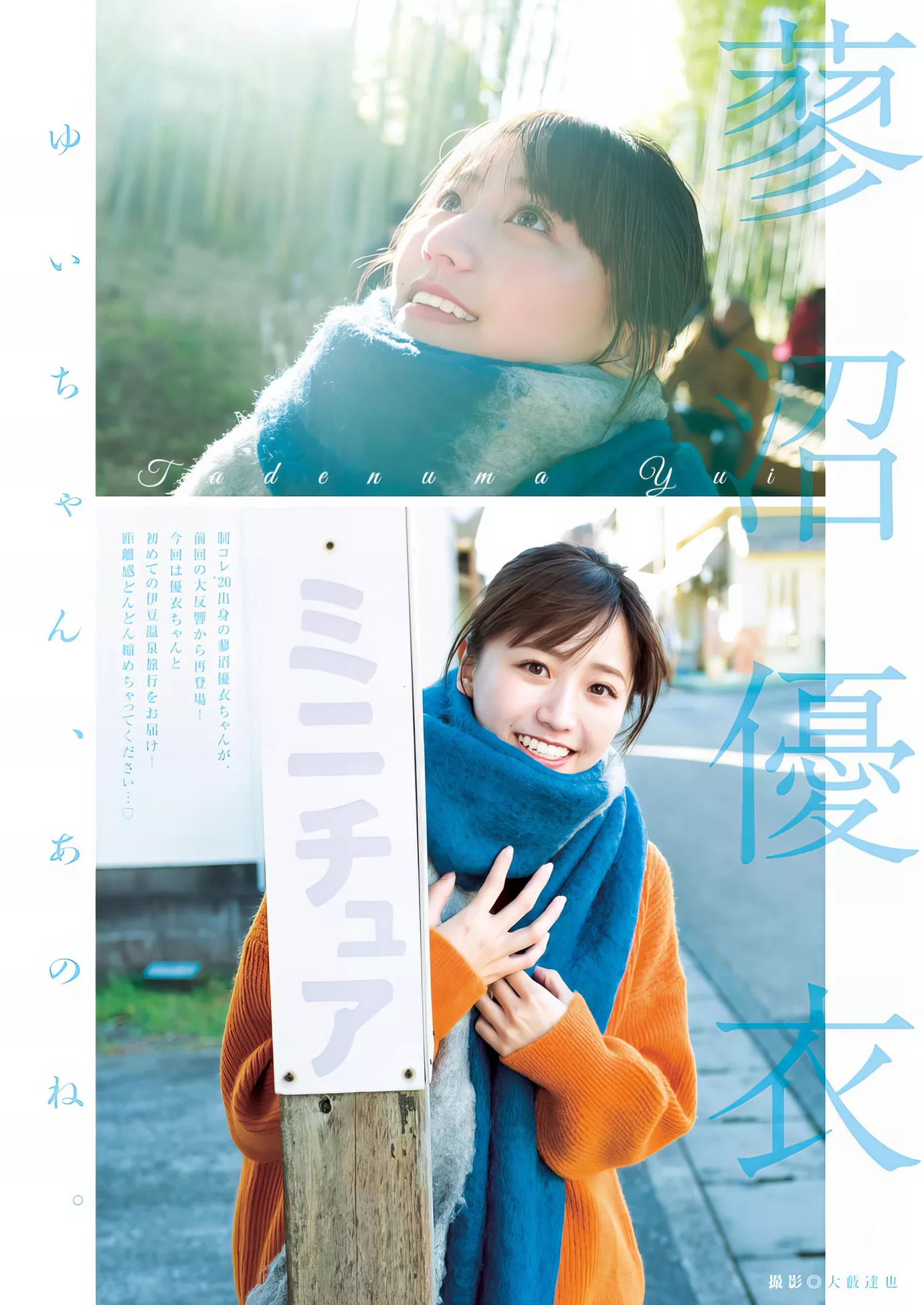 2024年14号) Jump Yui Set.14 杂志写真 ( 蓼沼优衣Young 2024 仙女 日本 Tadenuma