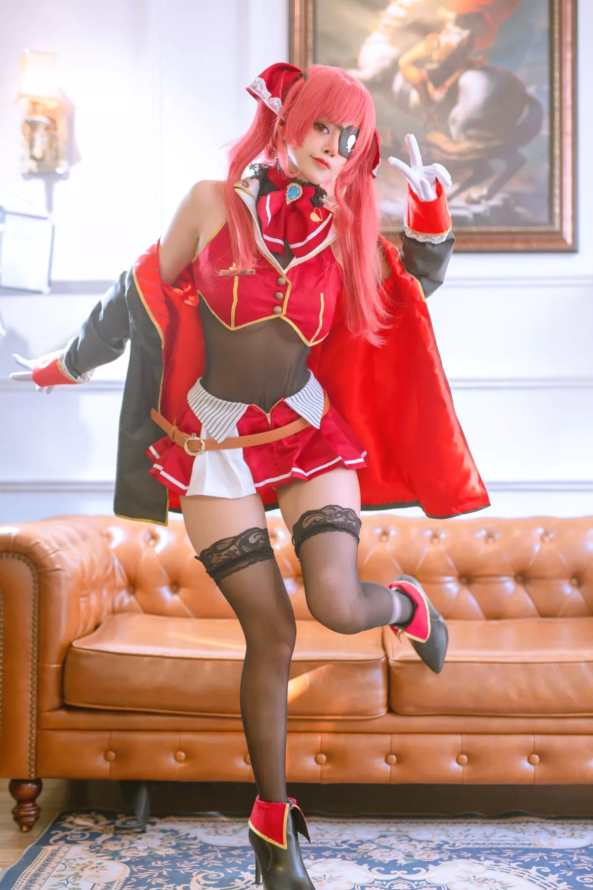 福利 【Byoru】 Marine Houshou 宝钟 女神 Cosplay