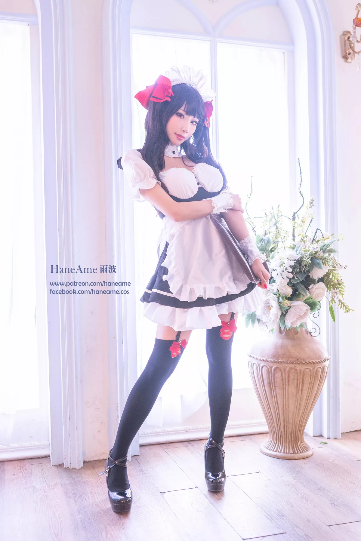 全集修正 Cosplay �r崎 Kurumi 福报 狂三 【HaneAme 丽人 Tokisaki 雨波】