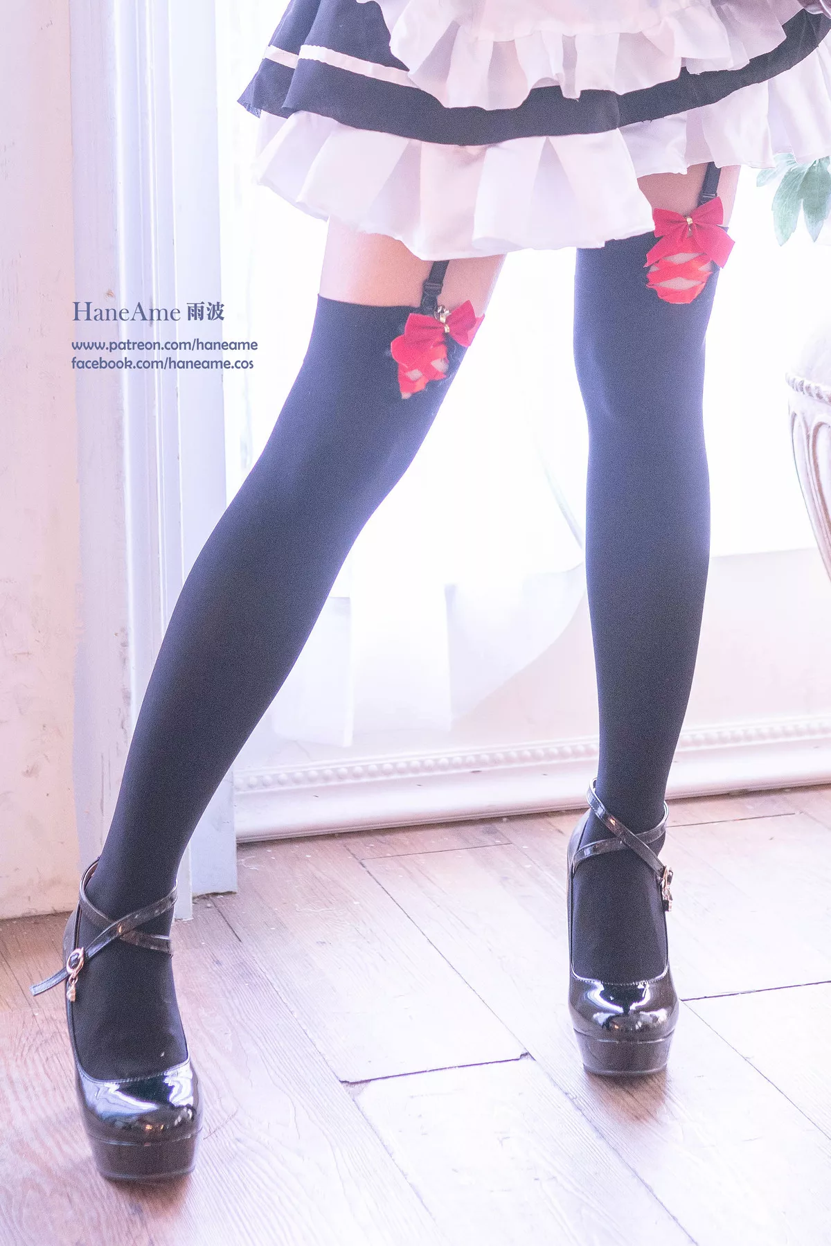 全集修正 Cosplay �r崎 Kurumi 福报 狂三 【HaneAme 丽人 Tokisaki 雨波】