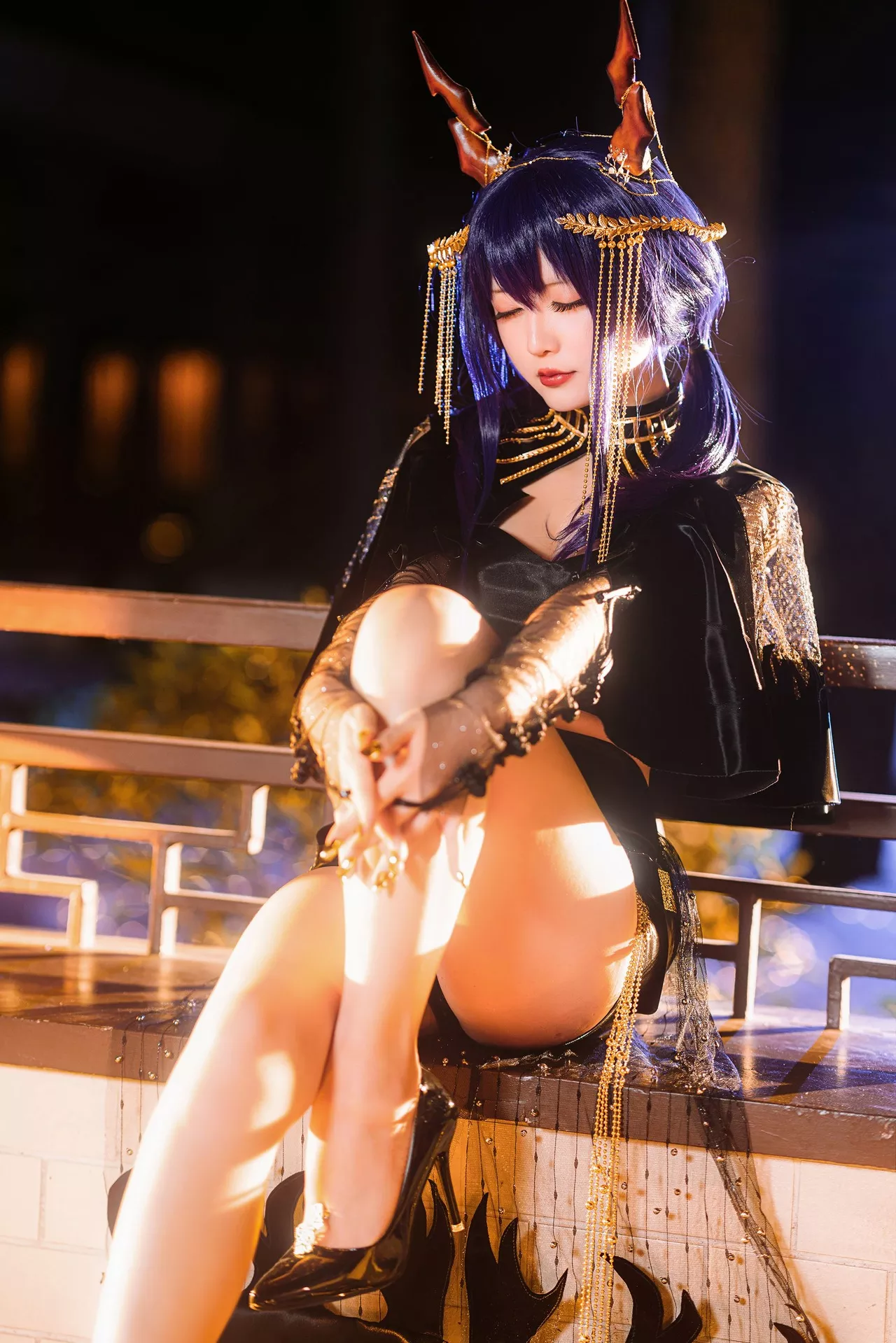 Chen Hui 星之迟迟】 美人 Chieh Arknights 【Hoshilily Cosplay 福利