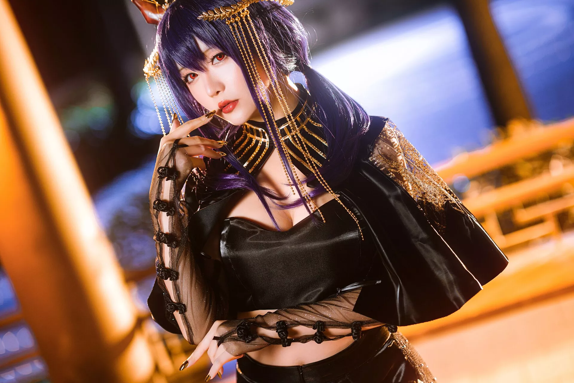 Chen Hui 星之迟迟】 美人 Chieh Arknights 【Hoshilily Cosplay 福利