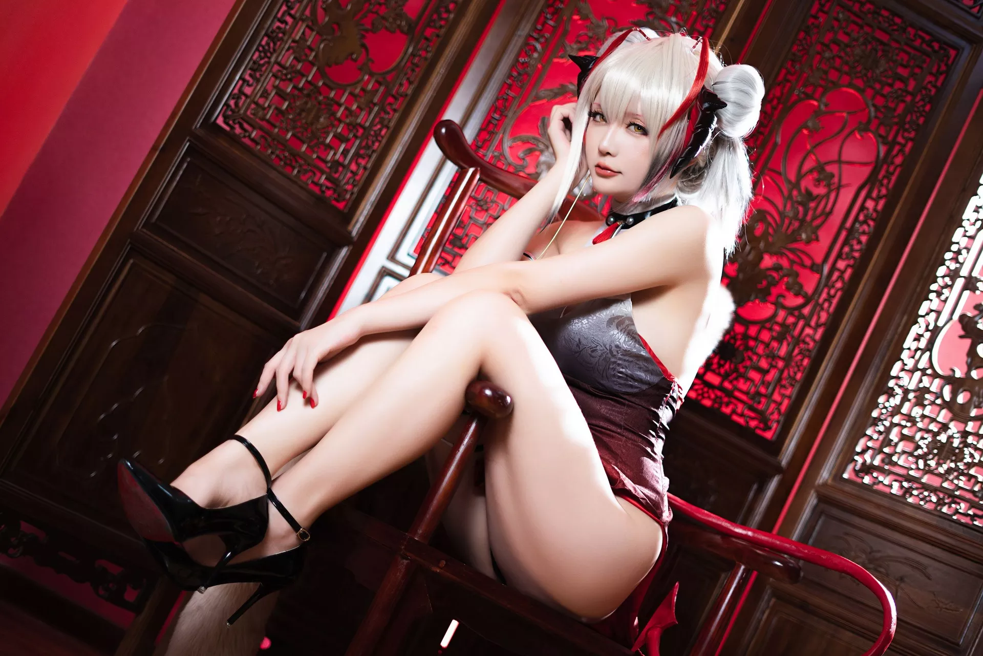 W 尤物 星之迟迟】 【Hoshilily Cosplay Arknights