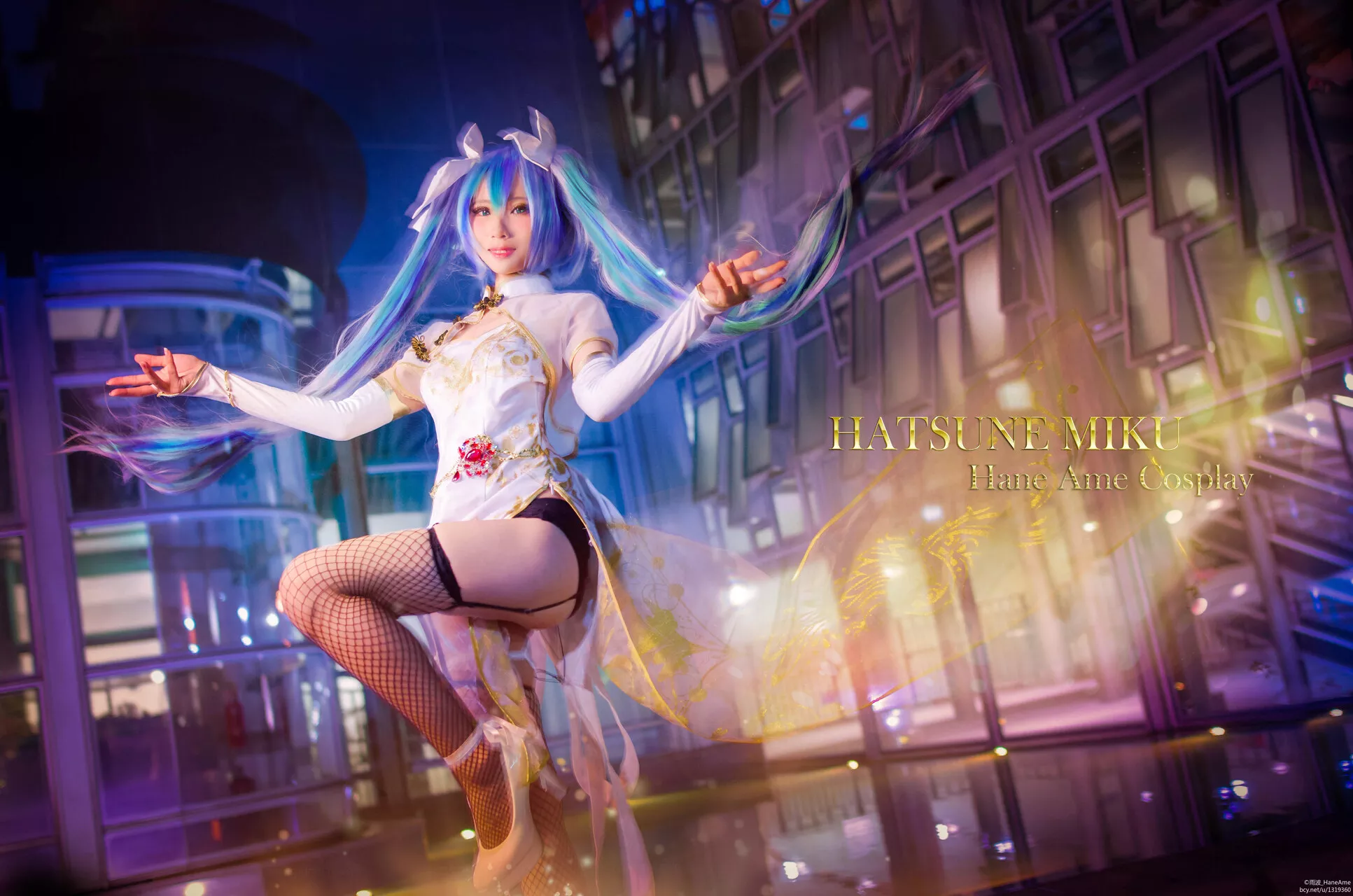 Miku 雨波】 Hatsune 【HaneAme 初音 福利 尤物 Cosplay VOCALOID