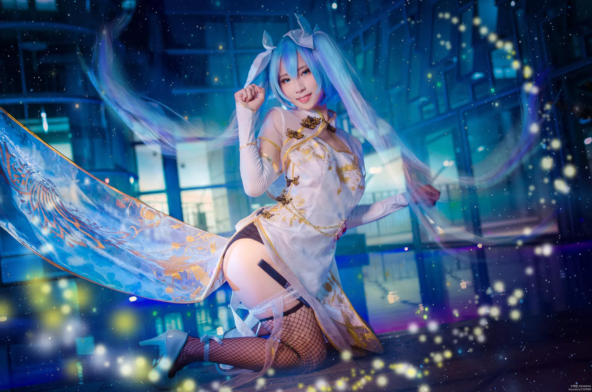 Miku 雨波】 Hatsune 【HaneAme 初音 福利 尤物 Cosplay VOCALOID