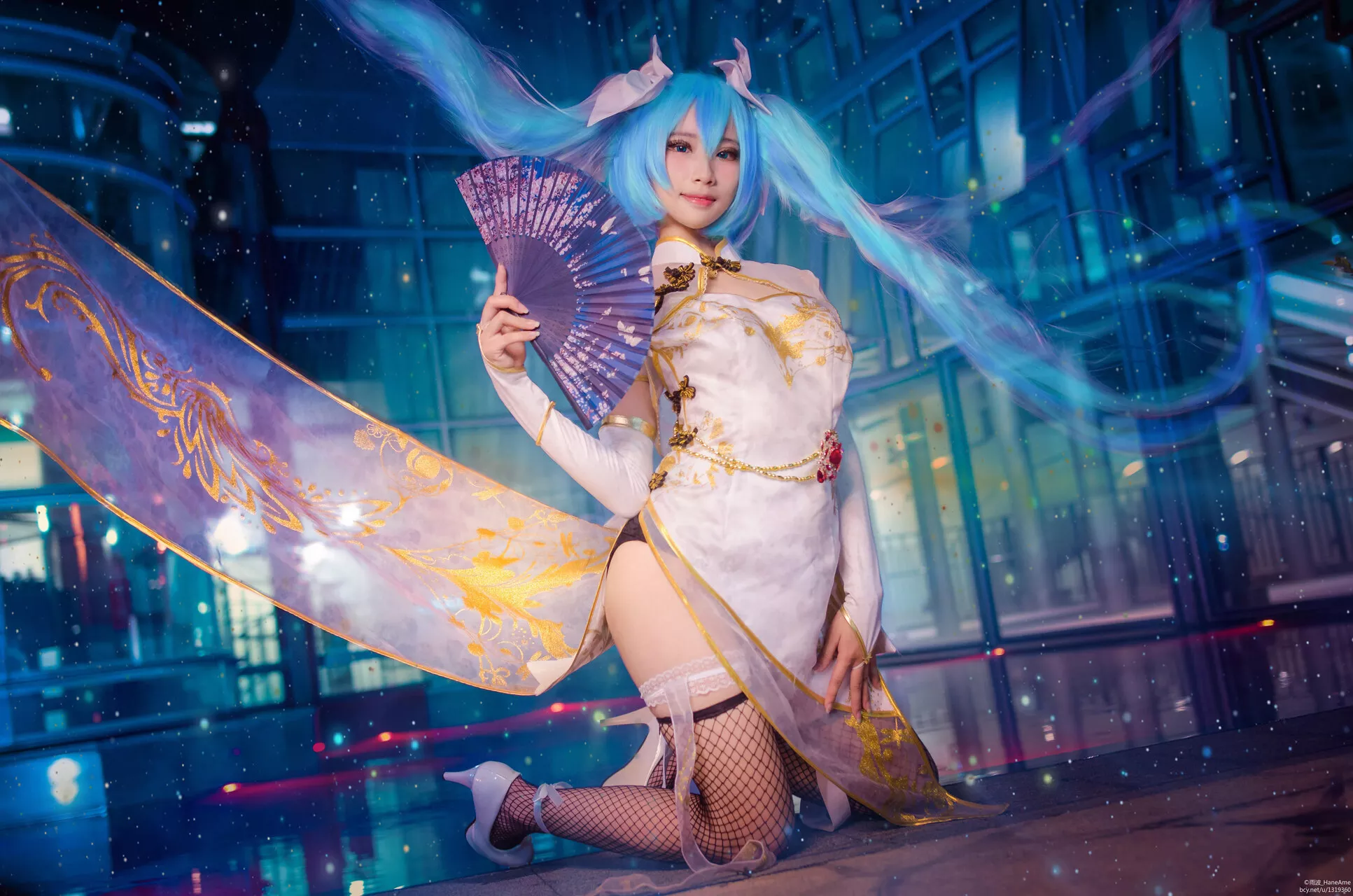 Miku 雨波】 Hatsune 【HaneAme 初音 福利 尤物 Cosplay VOCALOID