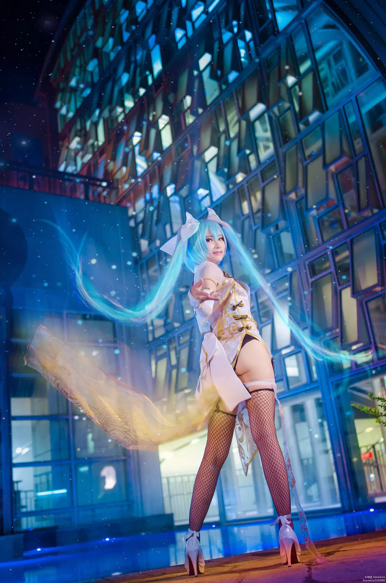 Miku 雨波】 Hatsune 【HaneAme 初音 福利 尤物 Cosplay VOCALOID