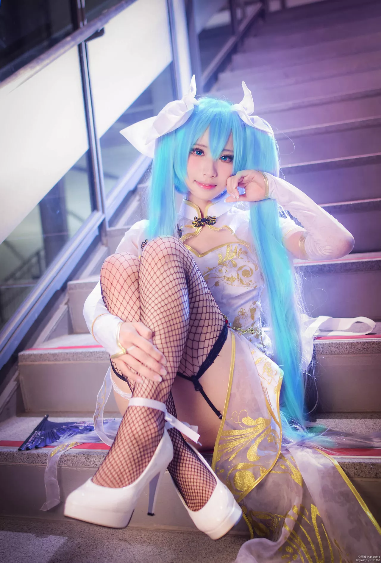 Miku 雨波】 Hatsune 【HaneAme 初音 福利 尤物 Cosplay VOCALOID
